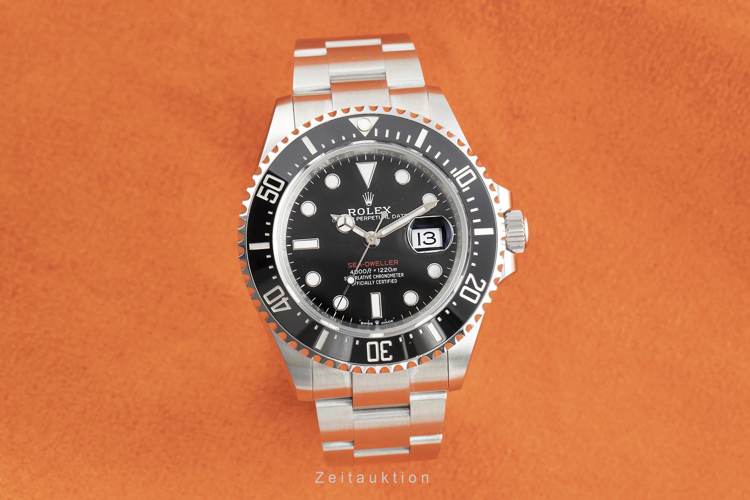 Rolex Sea-Dweller "Single Red" Automatik Herrenuhr Oyster Perpetual Ref. 126600 [2107391]