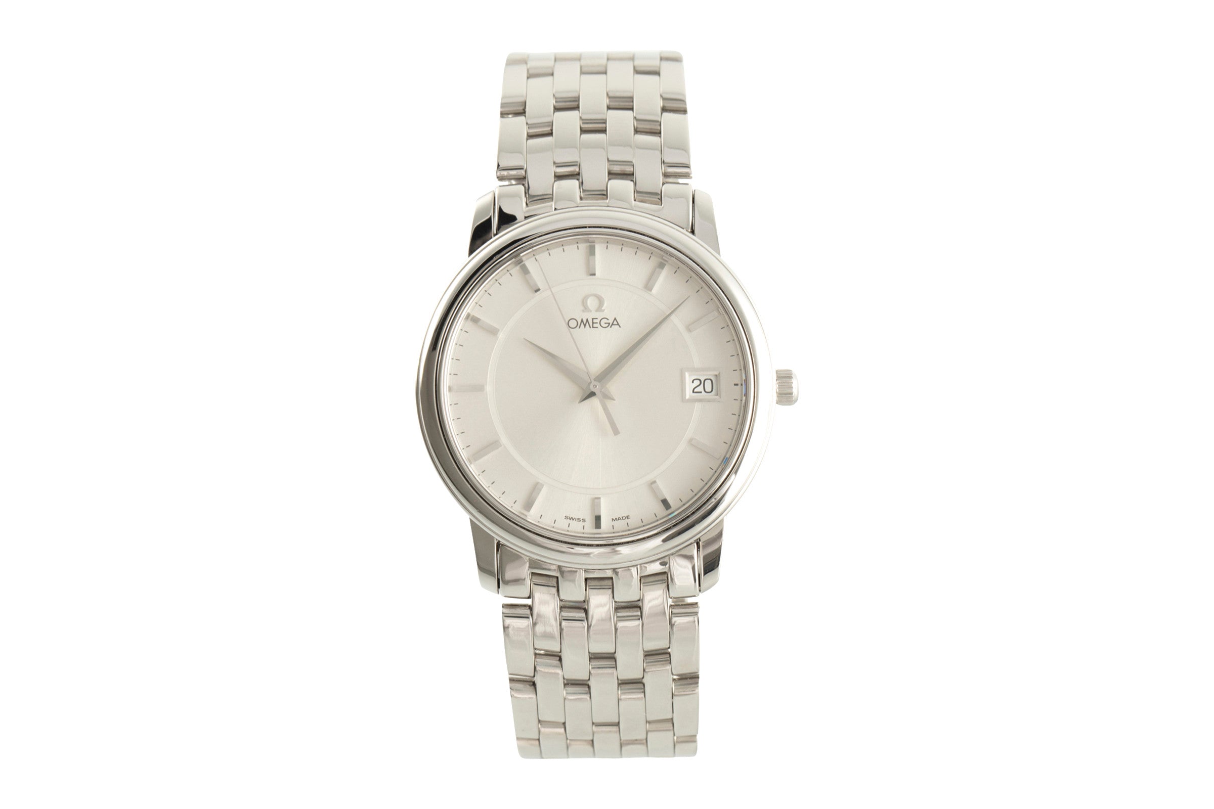 Omega De Ville Prestige Datum Edelstahl Herrenuhr Ref. 4510.31.00 [2107442]