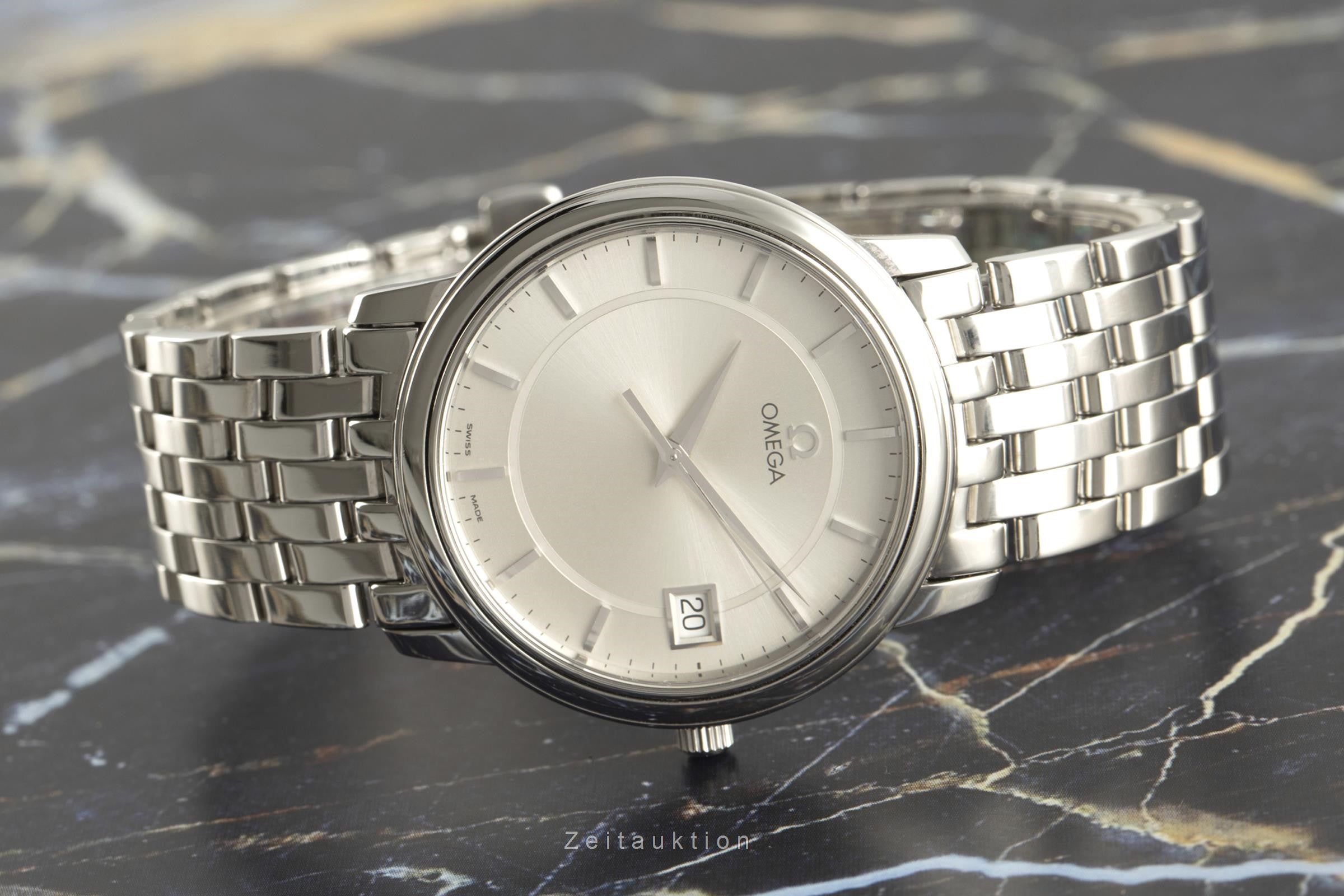 Omega De Ville Prestige Datum Edelstahl Herrenuhr Ref. 4510.31.00 [2107442]