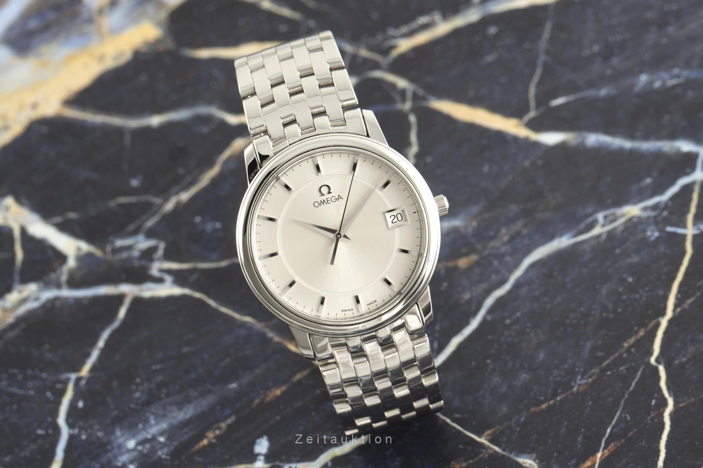 Omega De Ville Prestige Datum Edelstahl Herrenuhr Ref. 4510.31.00 [2107442]
