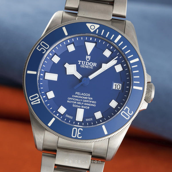 Tudor Pelagos titanio automático reloj para caballeros 25600TB LP: 4260EUR  [2107463]