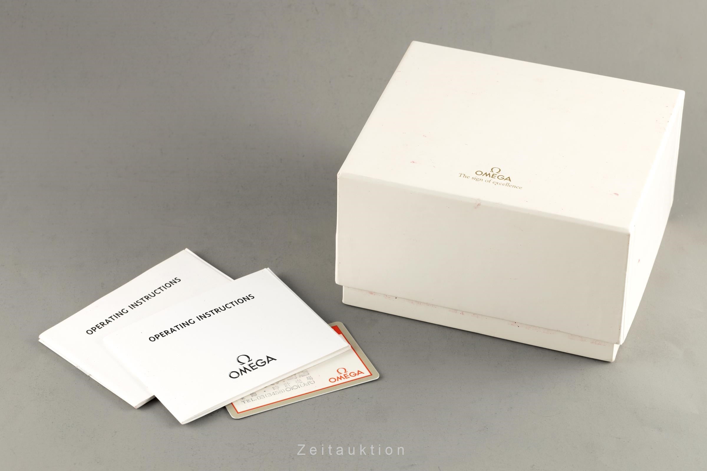 Omega Seamaster oro 18 ct quarzo orologio da uomo 2111.81.00, 196.1501, 168.1501 LP: 26200EUR  [2107542]