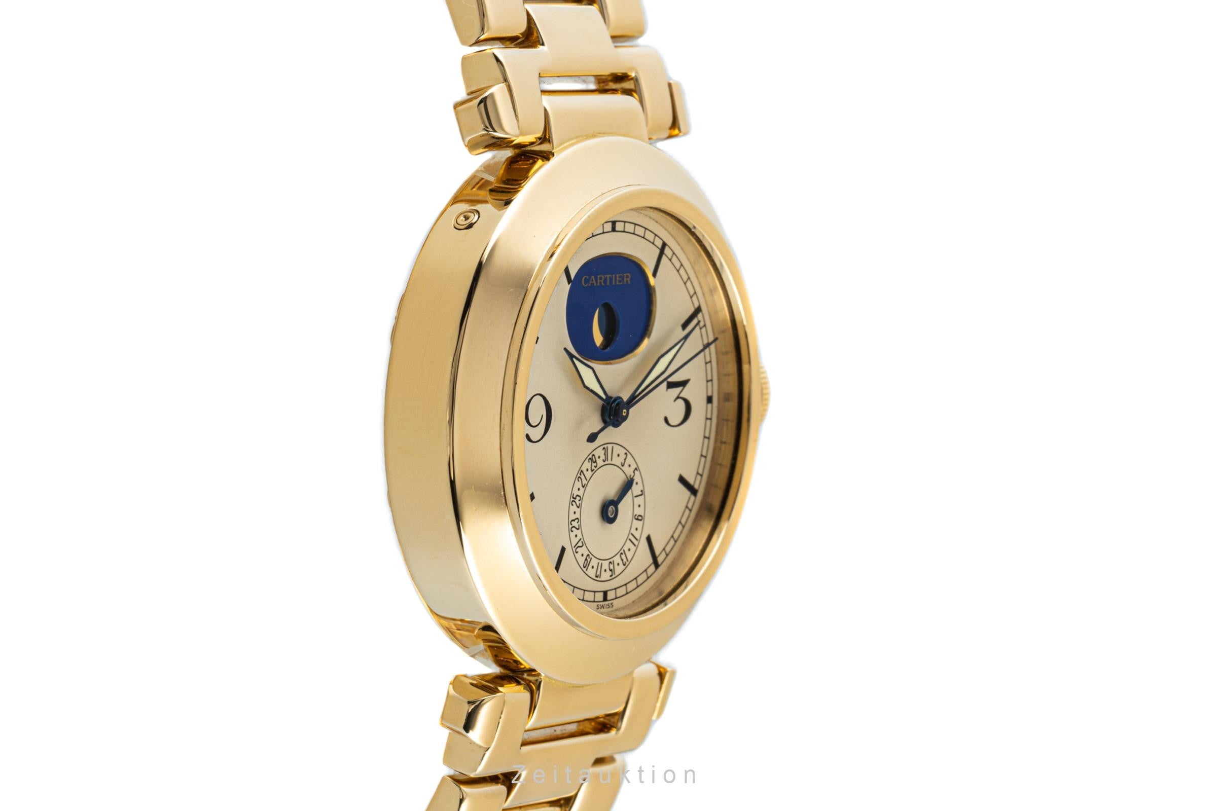 Cartier Pasha 18 ct gold quartz men's watch 1990  [2107545]