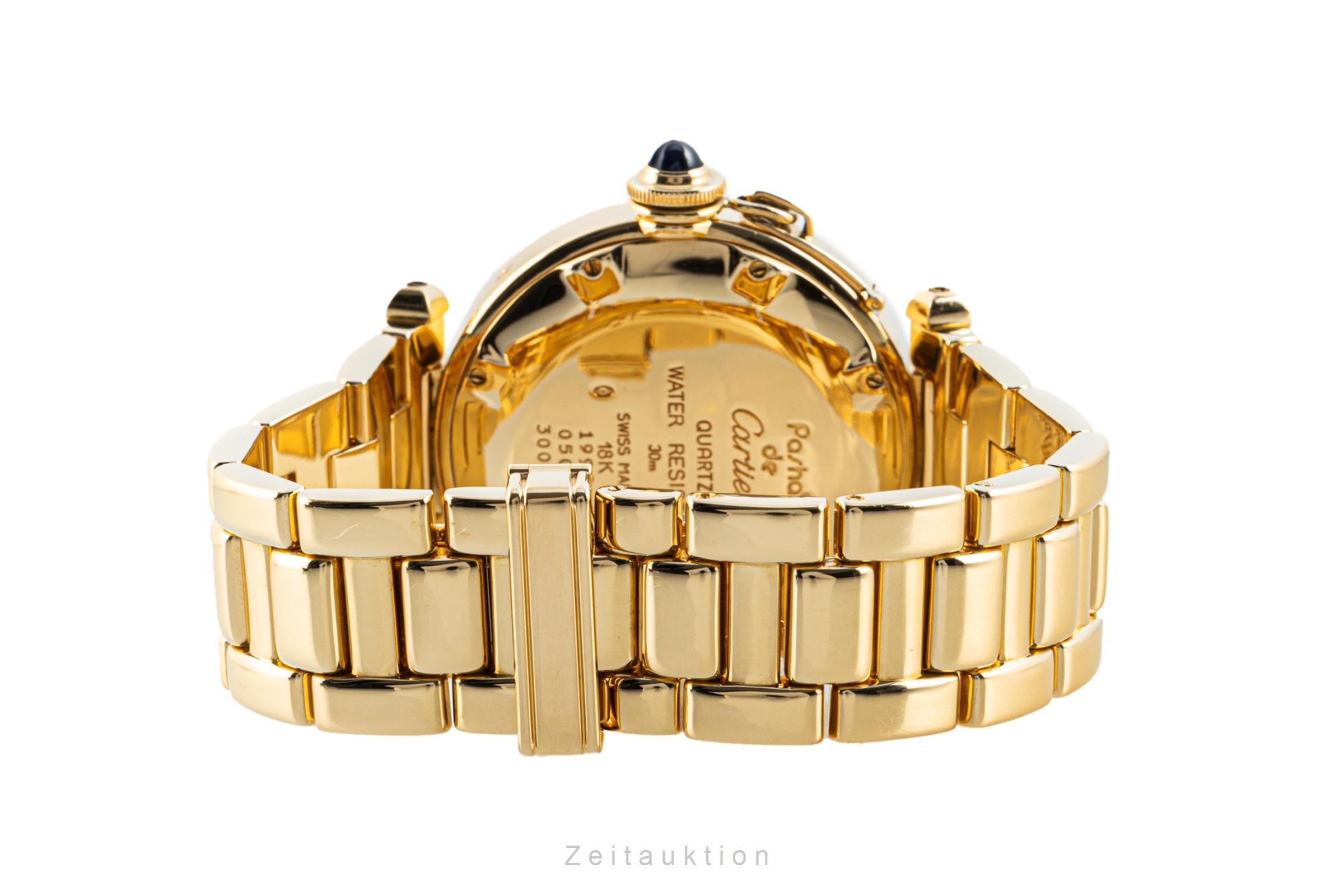 Cartier Pasha 18 ct gold quartz men's watch 1990  [2107545]