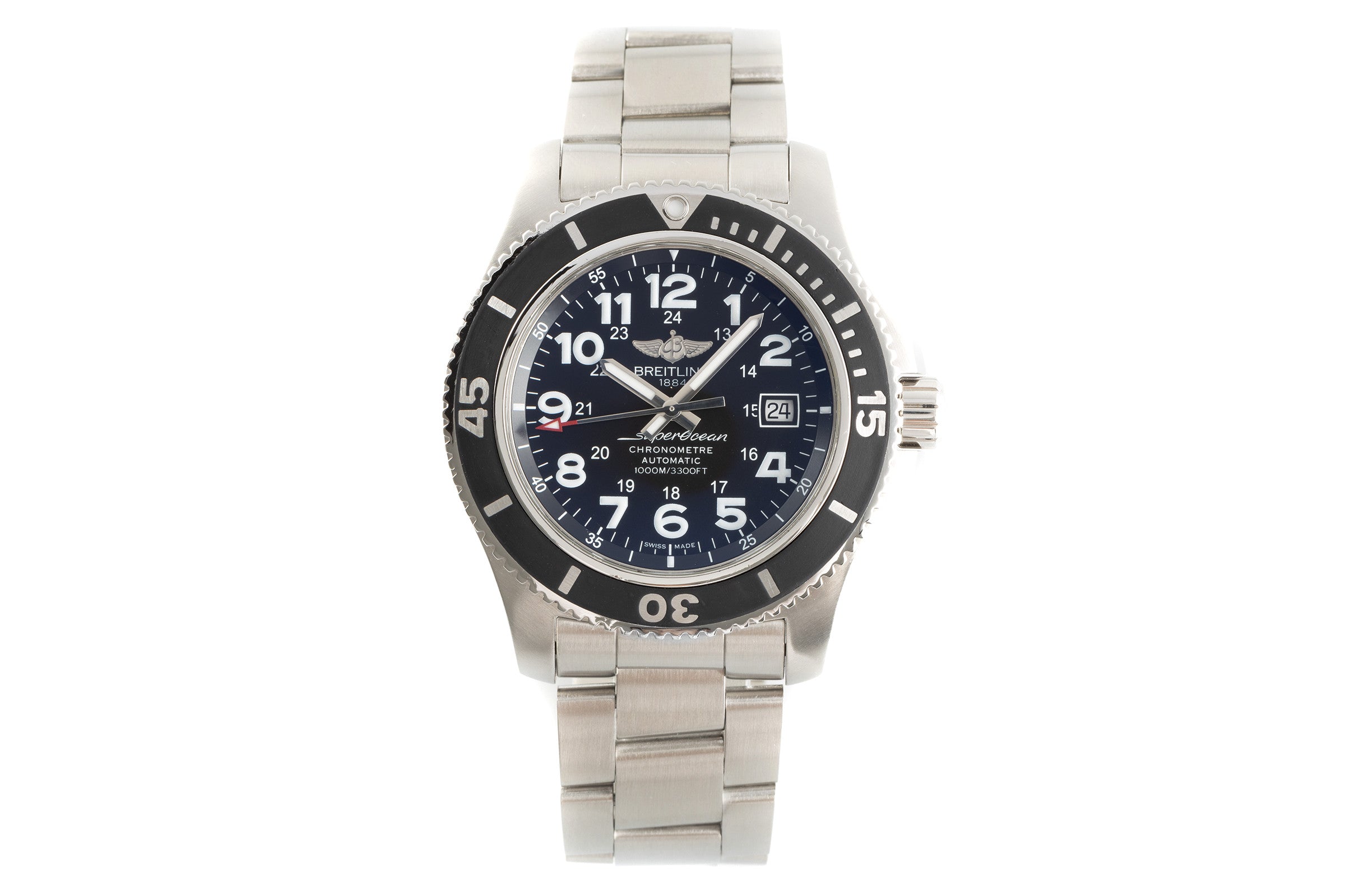 Breitling Superocean steel automatic men's watch A17392  [2107584]