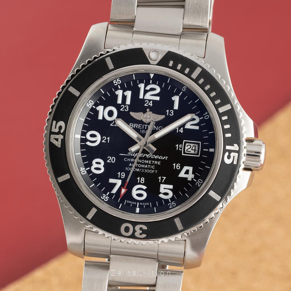 Breitling Superocean steel automatic men's watch A17392  [2107584]