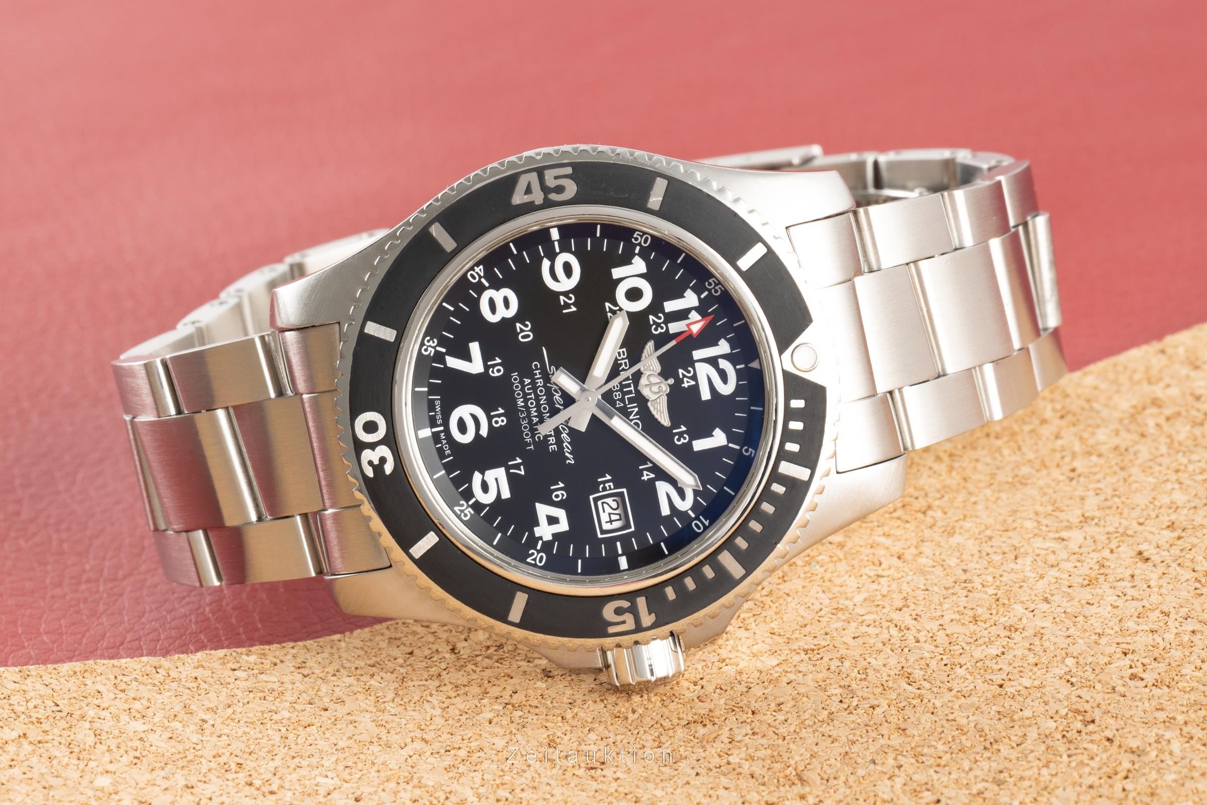 Breitling Superocean steel automatic men's watch A17392  [2107584]