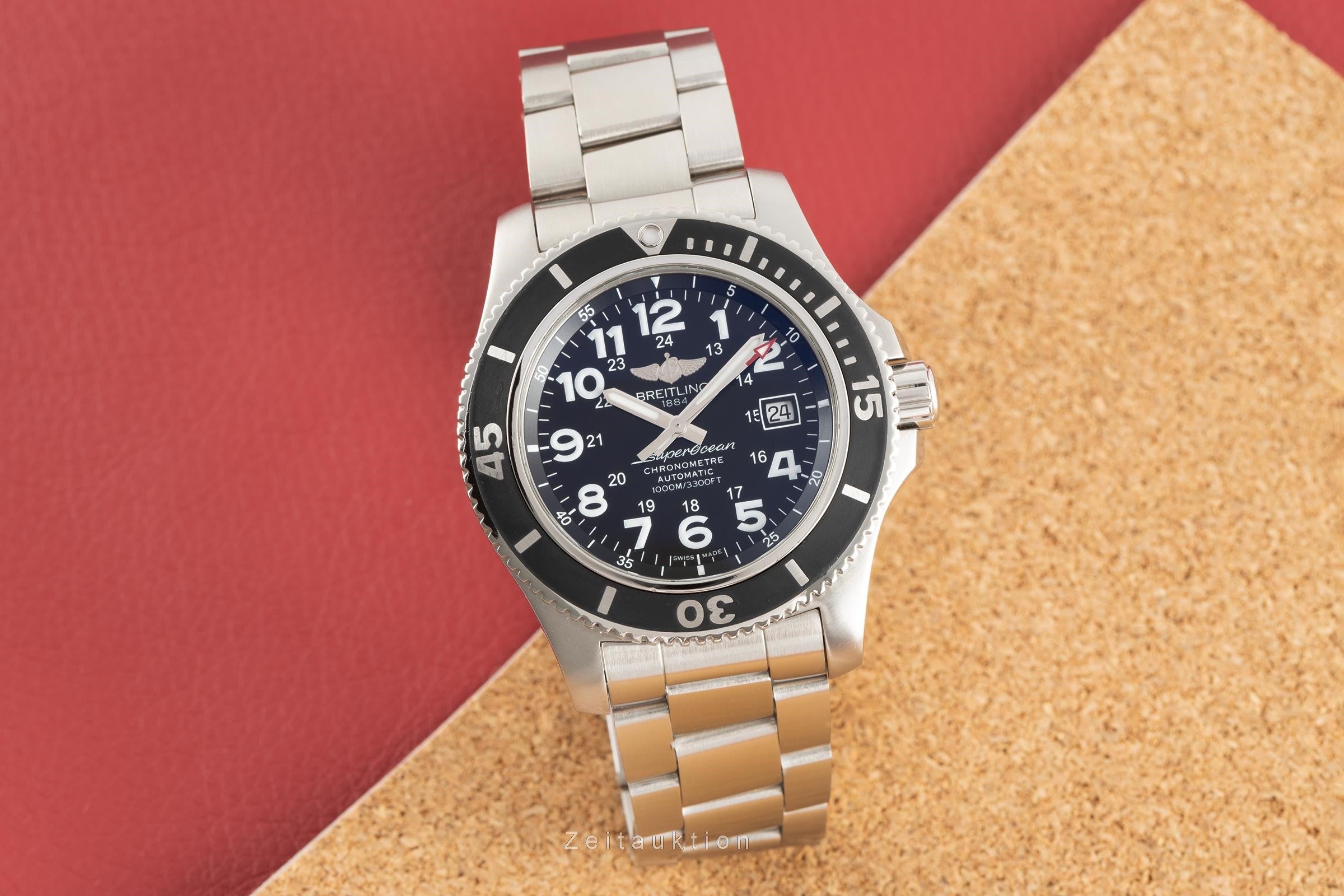 Breitling Superocean steel automatic men's watch A17392  [2107584]