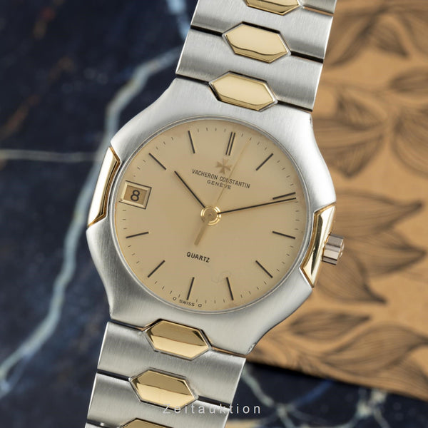 Vacheron & Constantin steel / gold quartz unisex 73001/946  333  46007 LP: 19500EUR  [2107698]