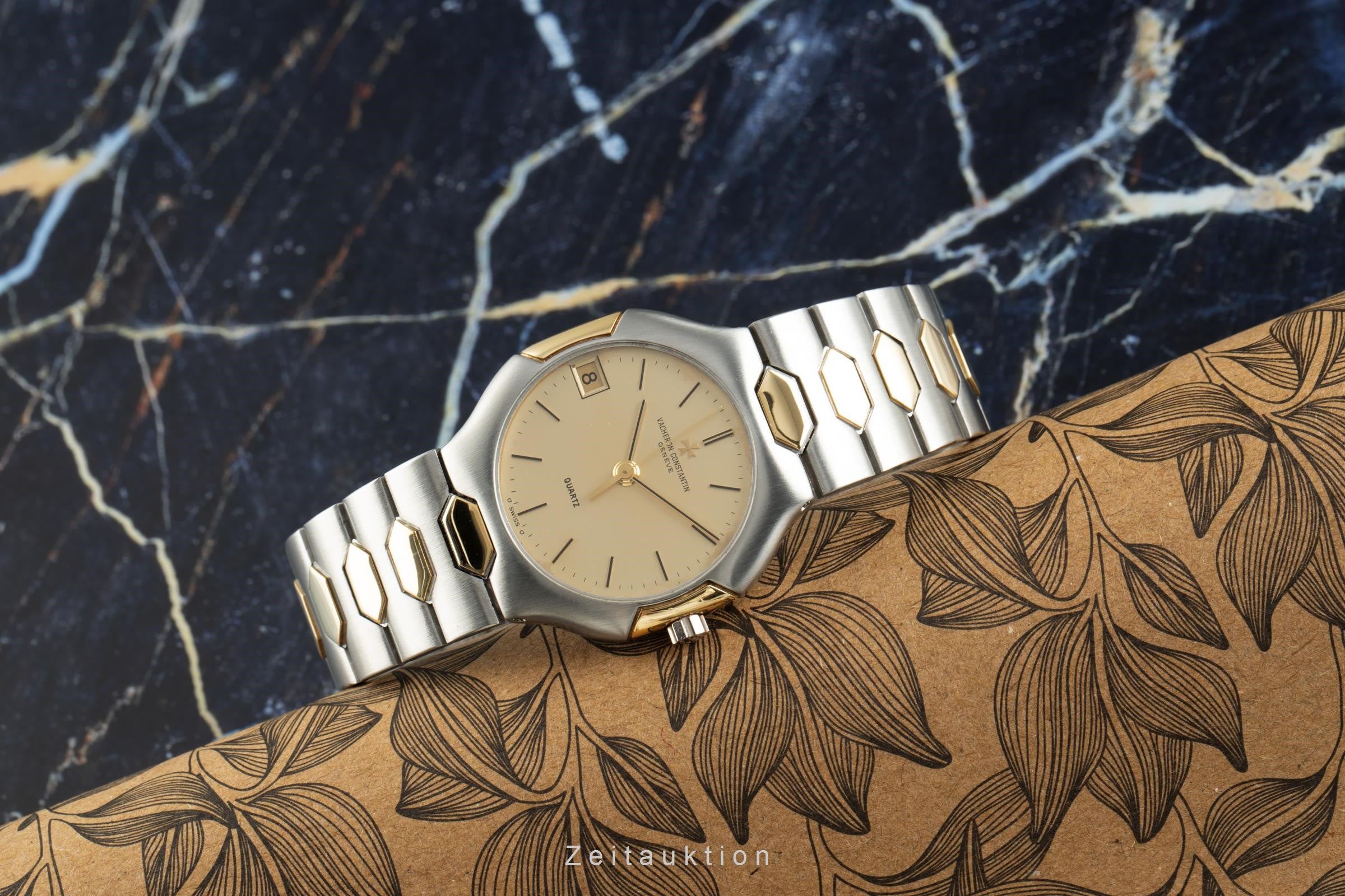 Vacheron & Constantin steel / gold quartz unisex 73001/946  333  46007 LP: 19500EUR  [2107698]