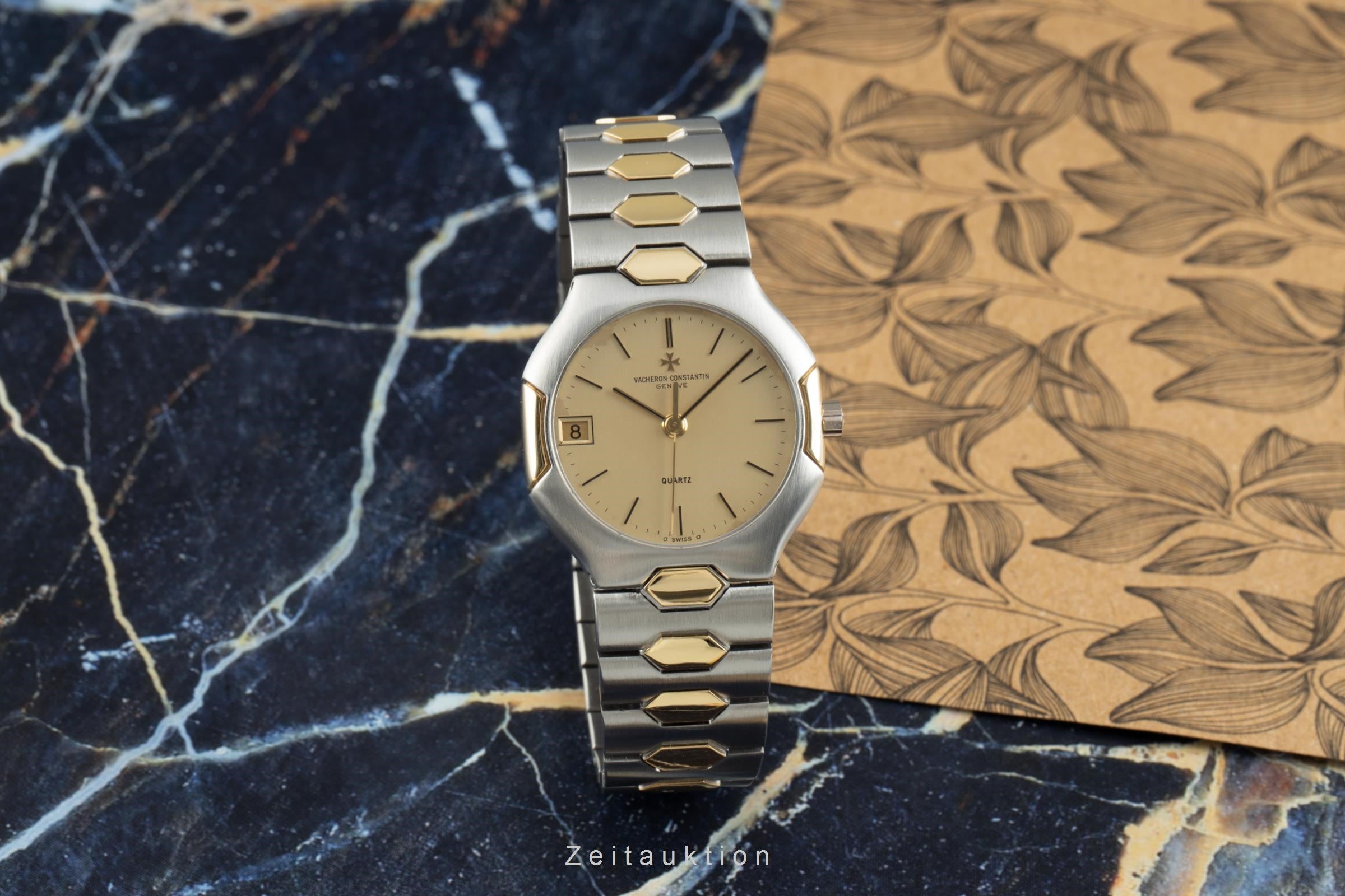 Vacheron & Constantin steel / gold quartz unisex 73001/946  333  46007 LP: 19500EUR  [2107698]