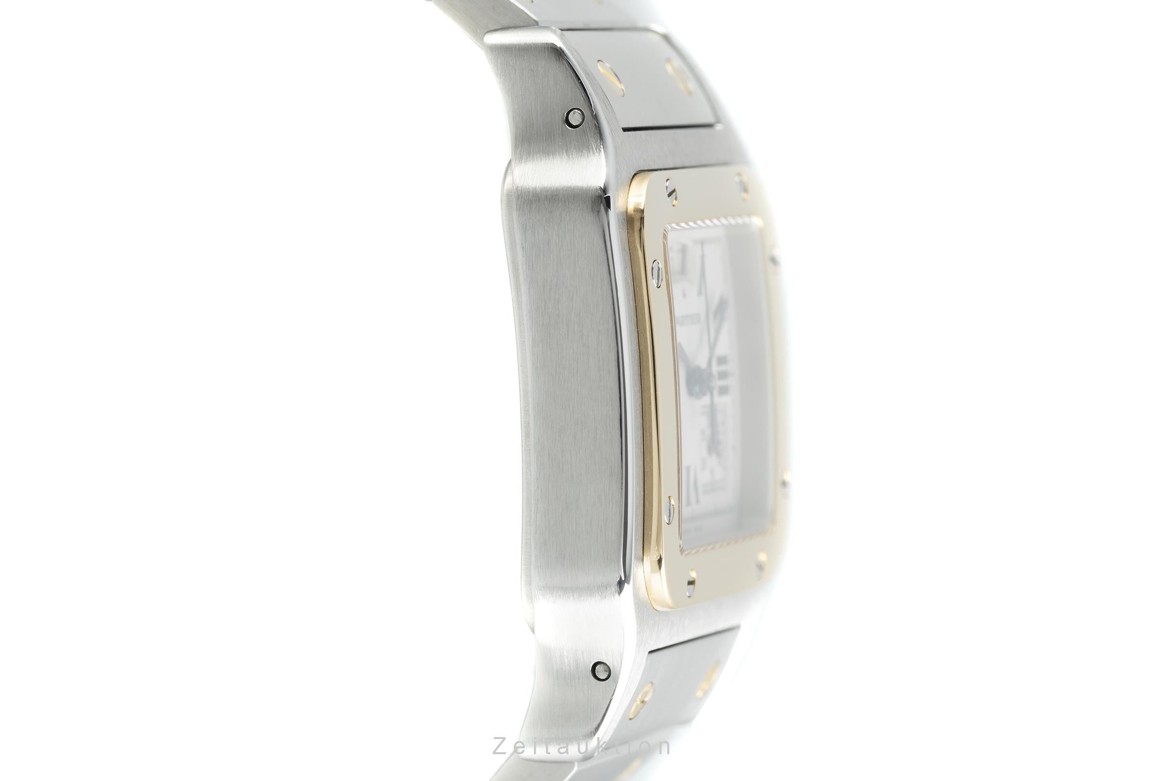 Cartier Santos chronograph steel / gold quartz men's watch 2425  [2107771]