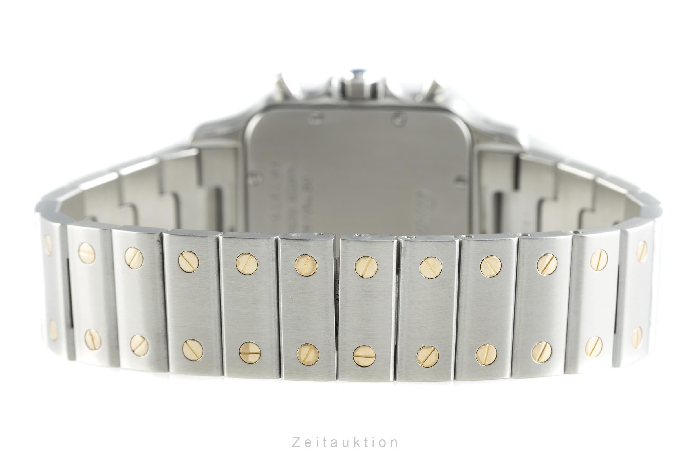 Cartier Santos chronograph steel / gold quartz men's watch 2425  [2107771]