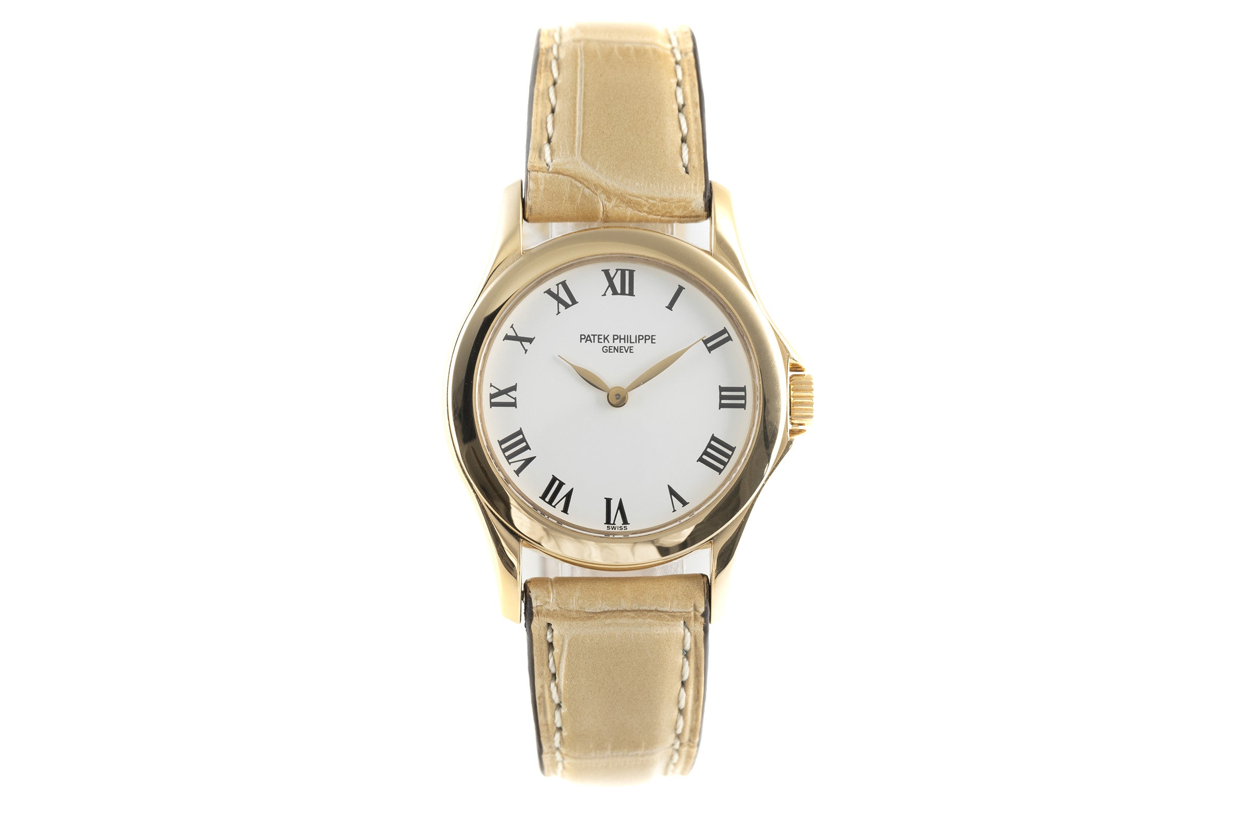 Patek Philippe Calatrava or 18 ct à remontage manuel montre pour femmes 4905  [2107781]