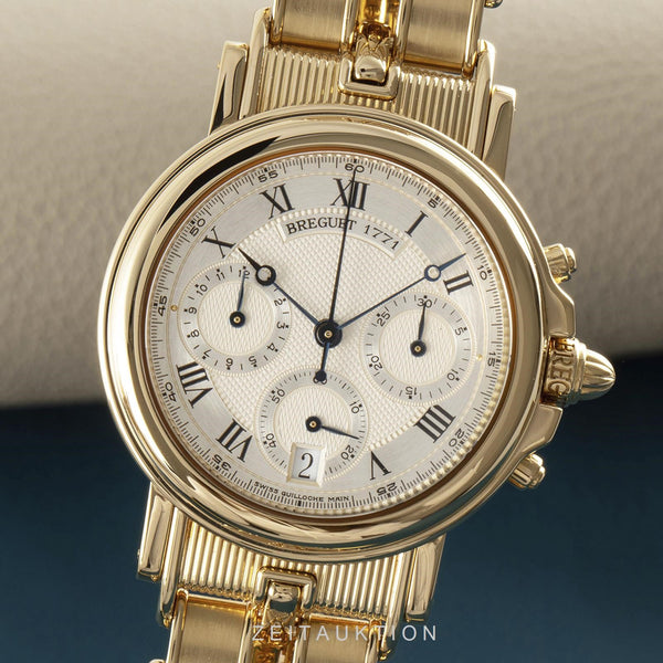 Breguet Marine chronograph 18 ct gold automatic men's watch 3460BA/12/A90  [2107789]