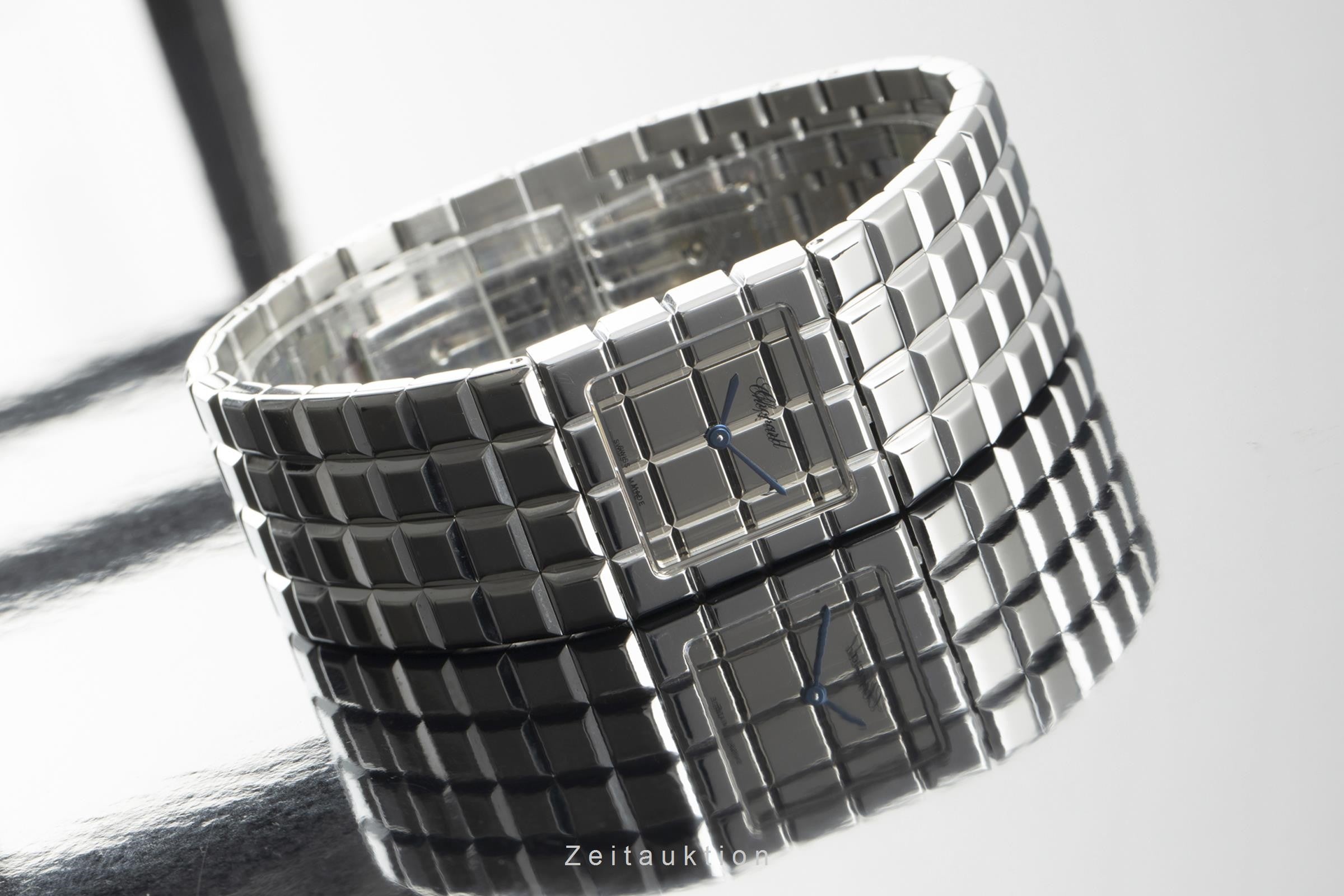 Chopard Ice Cube steel quartz women's watch 11/8898 LP: 6560EUR  [2107871]