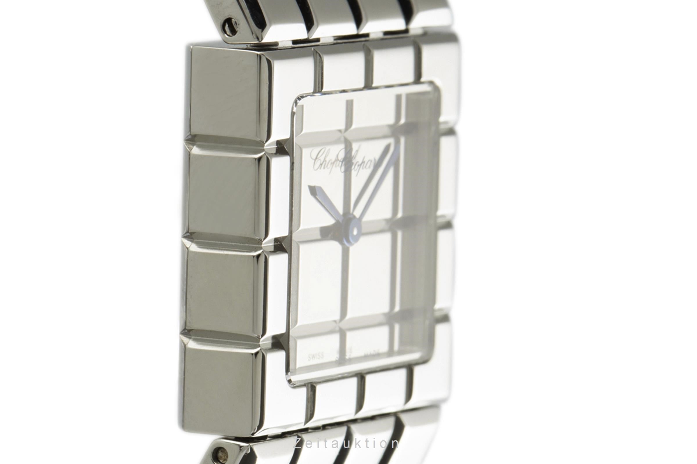 Chopard Ice Cube steel quartz women's watch 11/8898 LP: 6560EUR  [2107871]