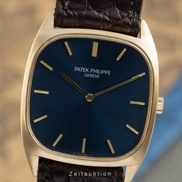 Patek Philippe Ellipse "Sigma Dial" 18K Gold Handaufzug Herrenuhr Ref. 3566 [2107872]