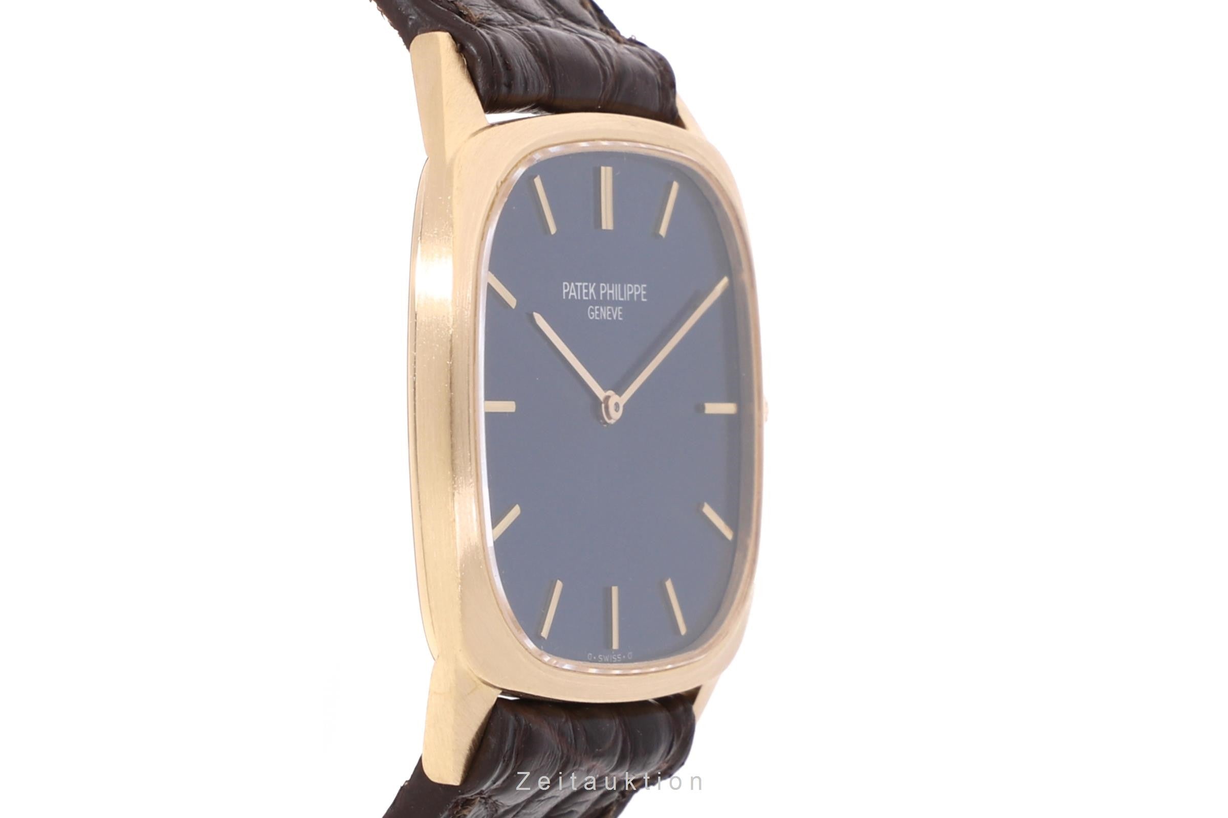 Patek Philippe Ellipse "Sigma Dial" 18K Gold Handaufzug Herrenuhr Ref. 3566 [2107872]