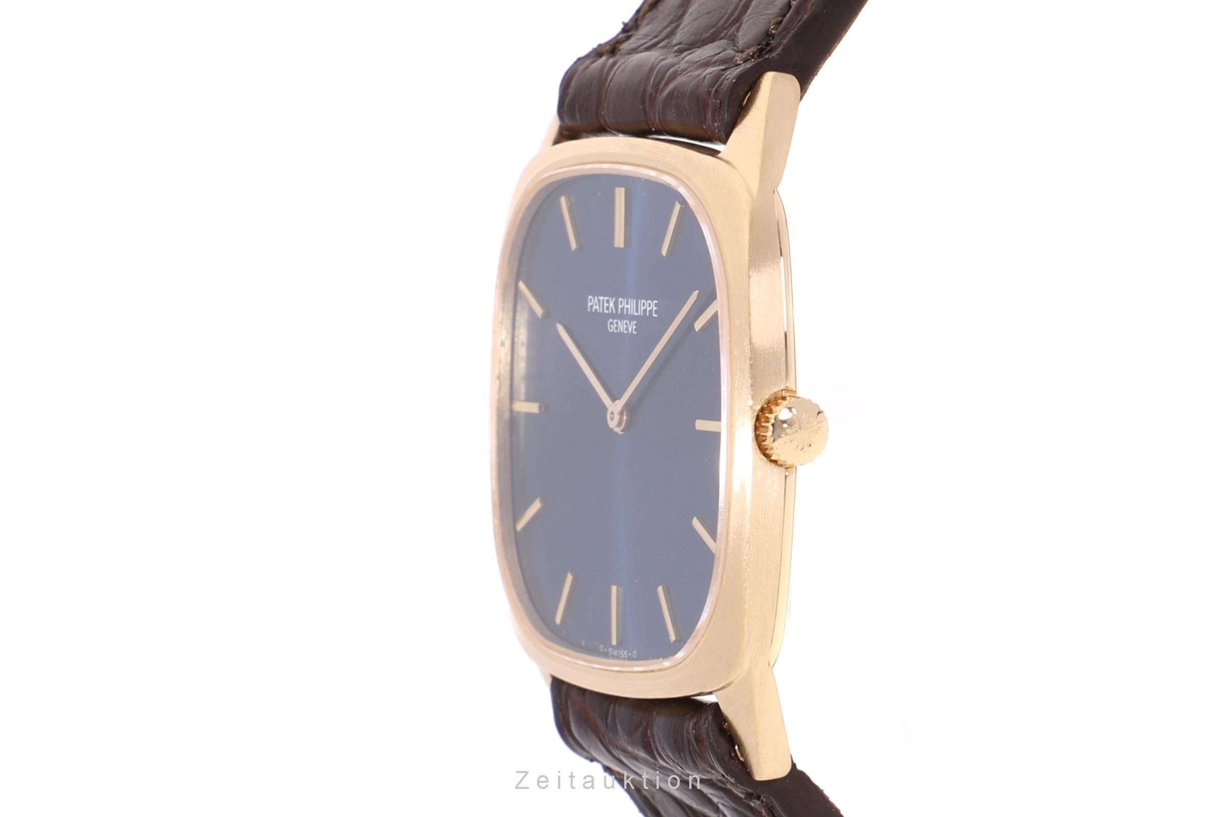Patek Philippe Ellipse "Sigma Dial" 18K Gold Handaufzug Herrenuhr Ref. 3566 [2107872]