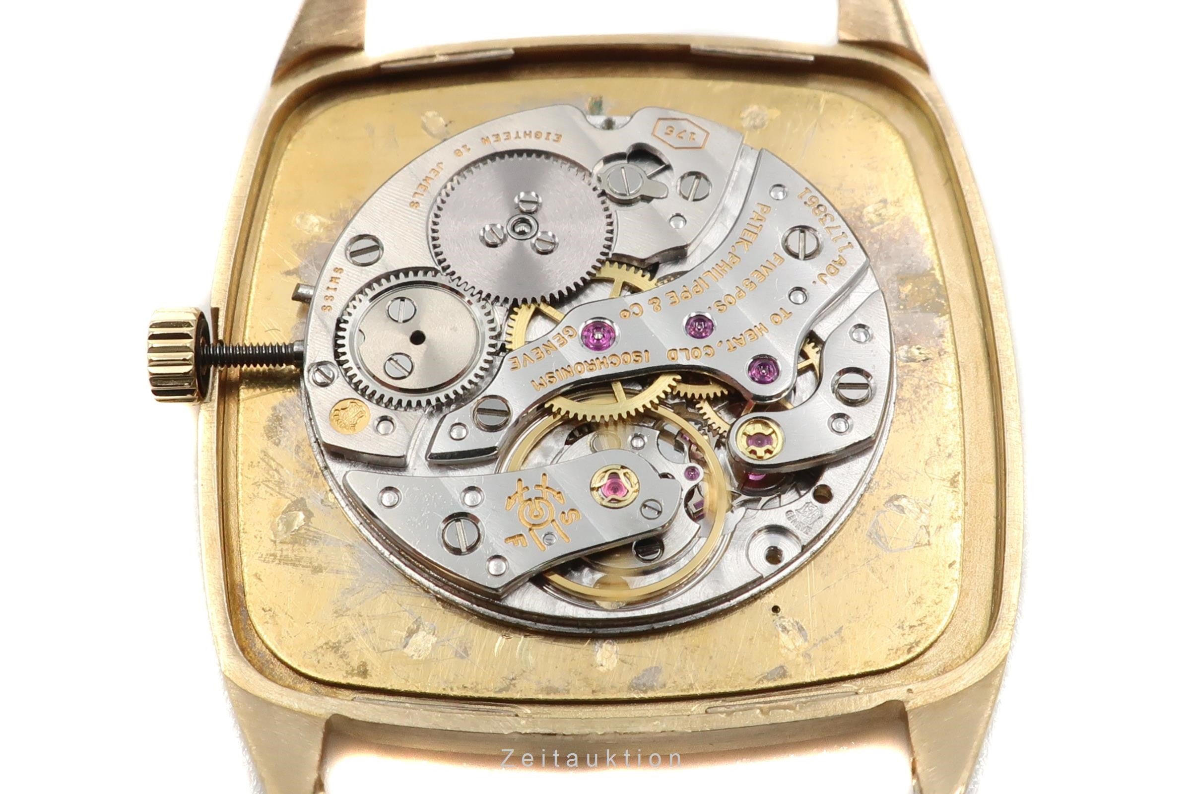 Patek Philippe Ellipse "Sigma Dial" 18K Gold Handaufzug Herrenuhr Ref. 3566 [2107872]