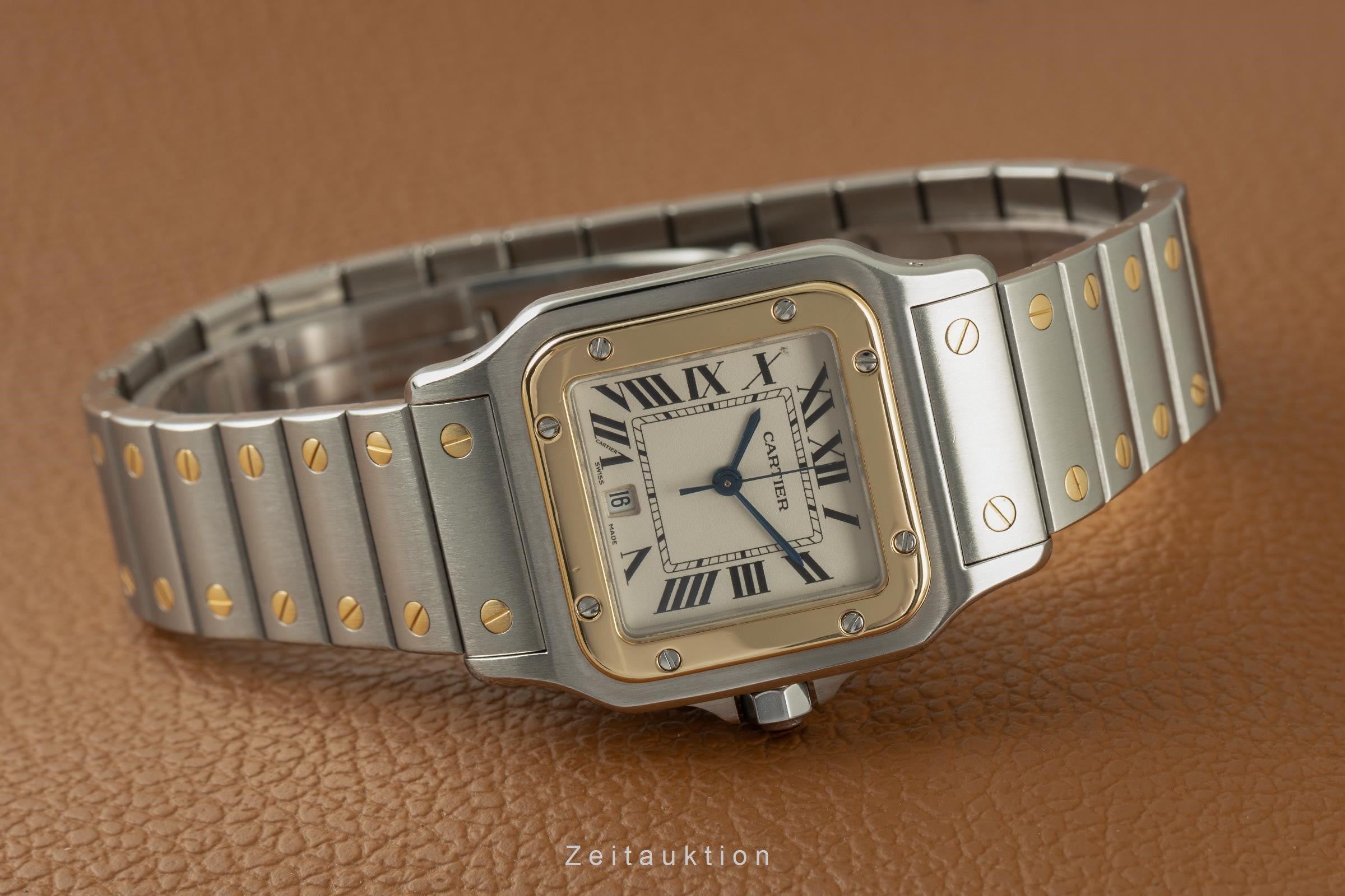 Cartier Santos steel / gold quartz Kal. 687 Ref. 1566 | 2107892