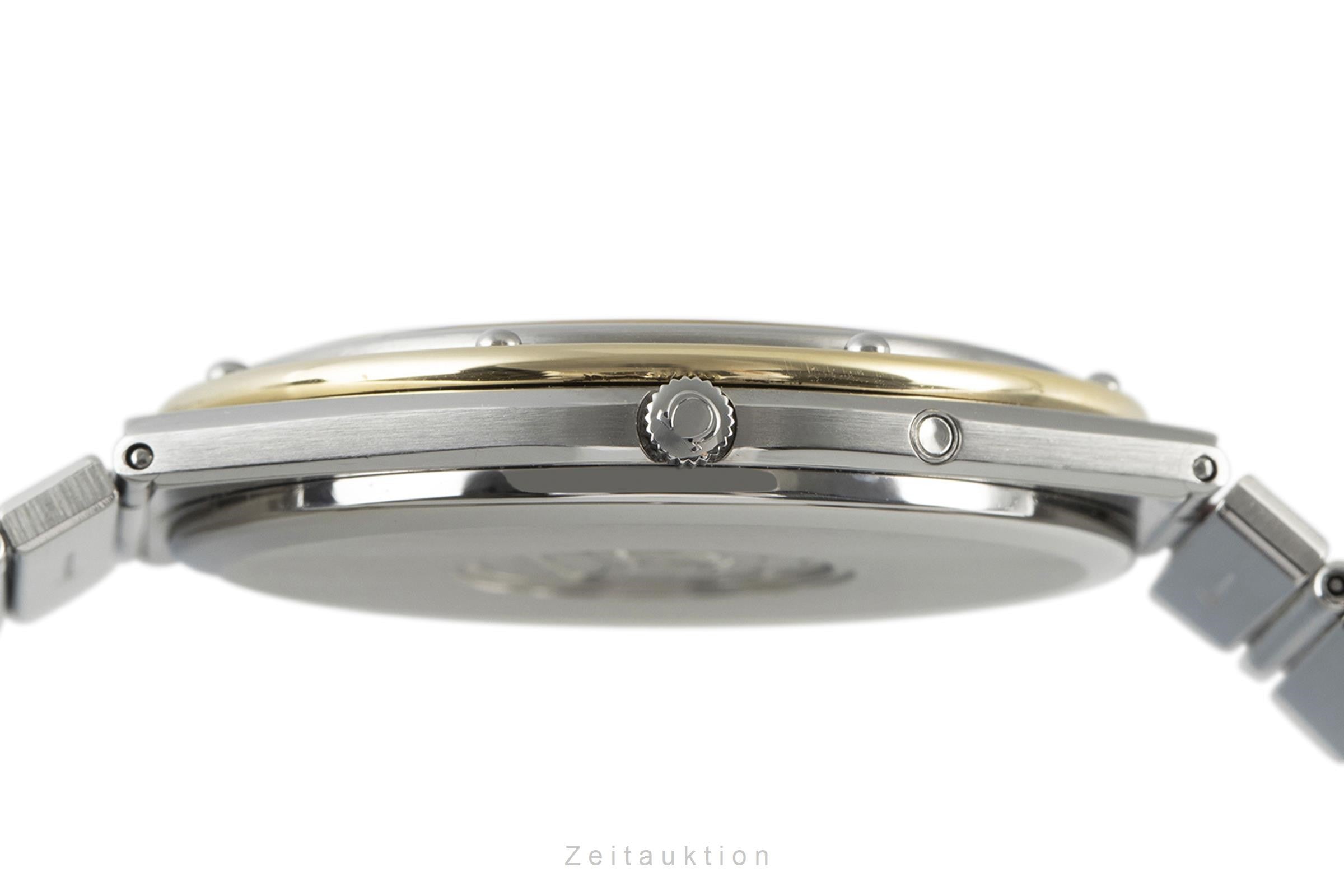 Omega Constellation acciaio / oro quarzo orologio da uomo 196.0147, 396.0879  [2107945]