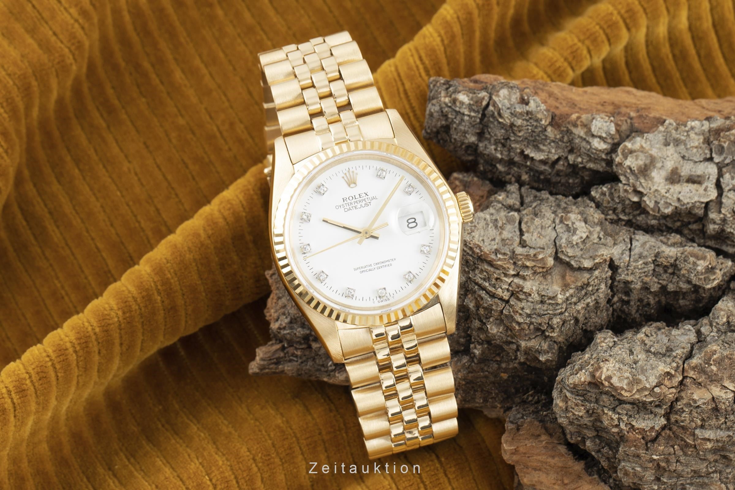 Rolex Datejust oro de 18 quilates automático 3035 16018