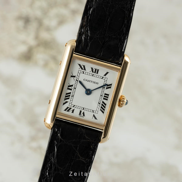 Cartier Tank or 18 ct quartz montre pour femmes 866001  [2108020]