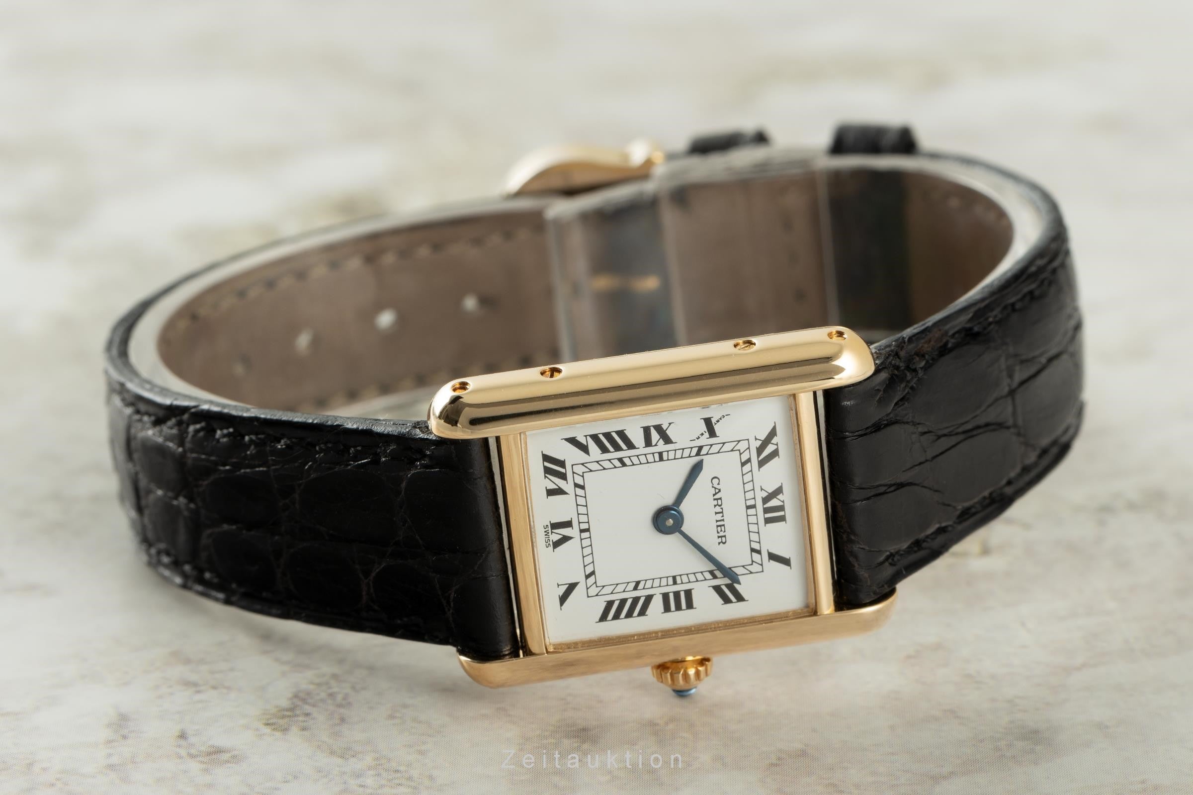 Cartier Tank or 18 ct quartz montre pour femmes 866001  [2108020]