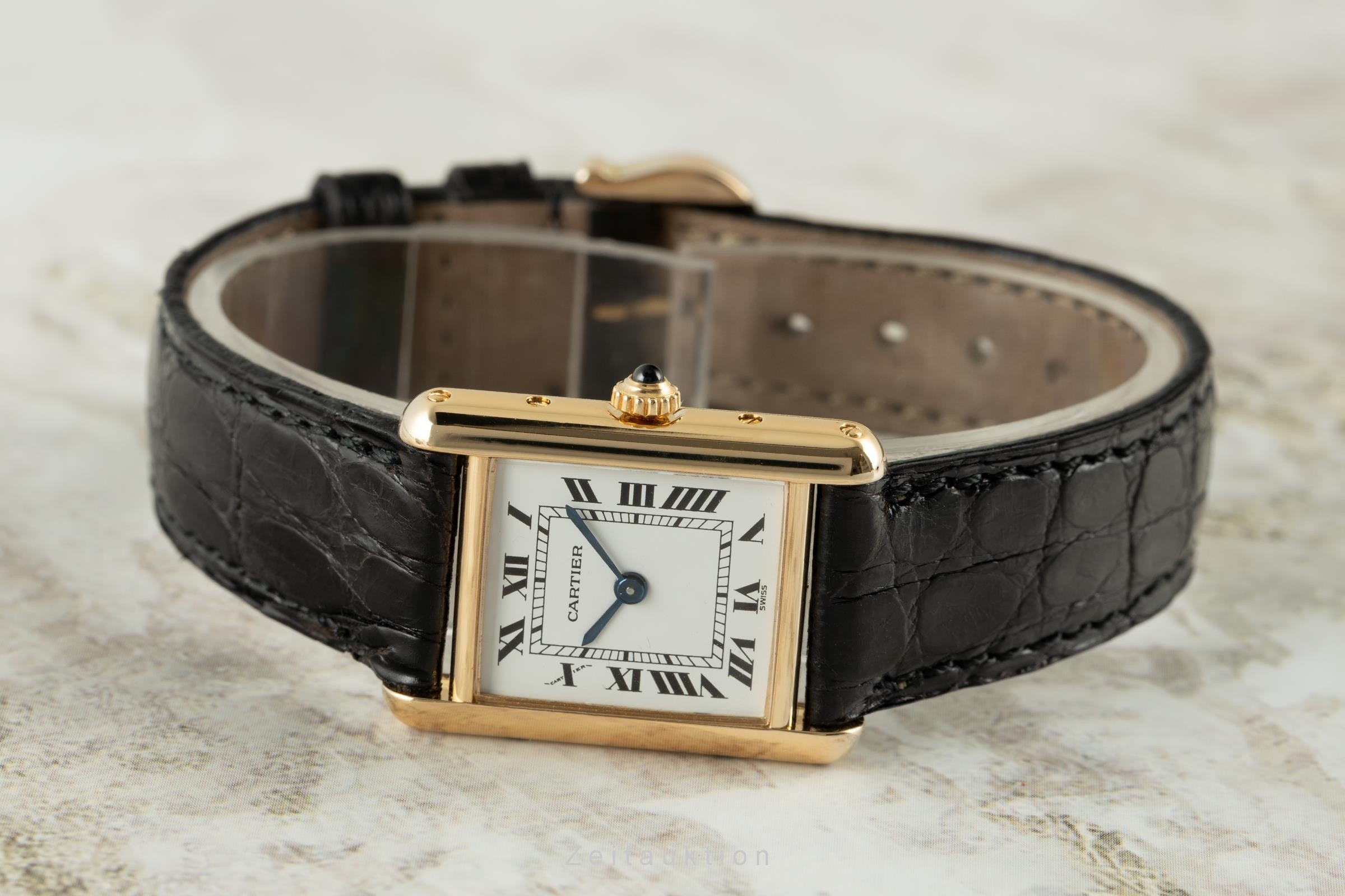 Cartier Tank or 18 ct quartz montre pour femmes 866001  [2108020]