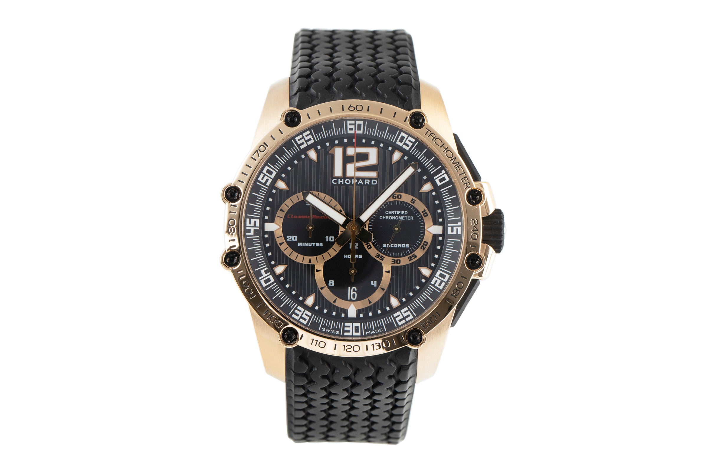 Chopard Classic Racing Superfast Chronograph 18K Gold Automatik Herrenuhr 1276 [2108034]