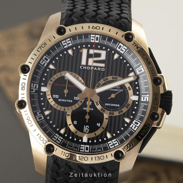 Chopard Classic Racing Superfast Chronograph 18K Gold Automatik Herrenuhr 1276 [2108034]