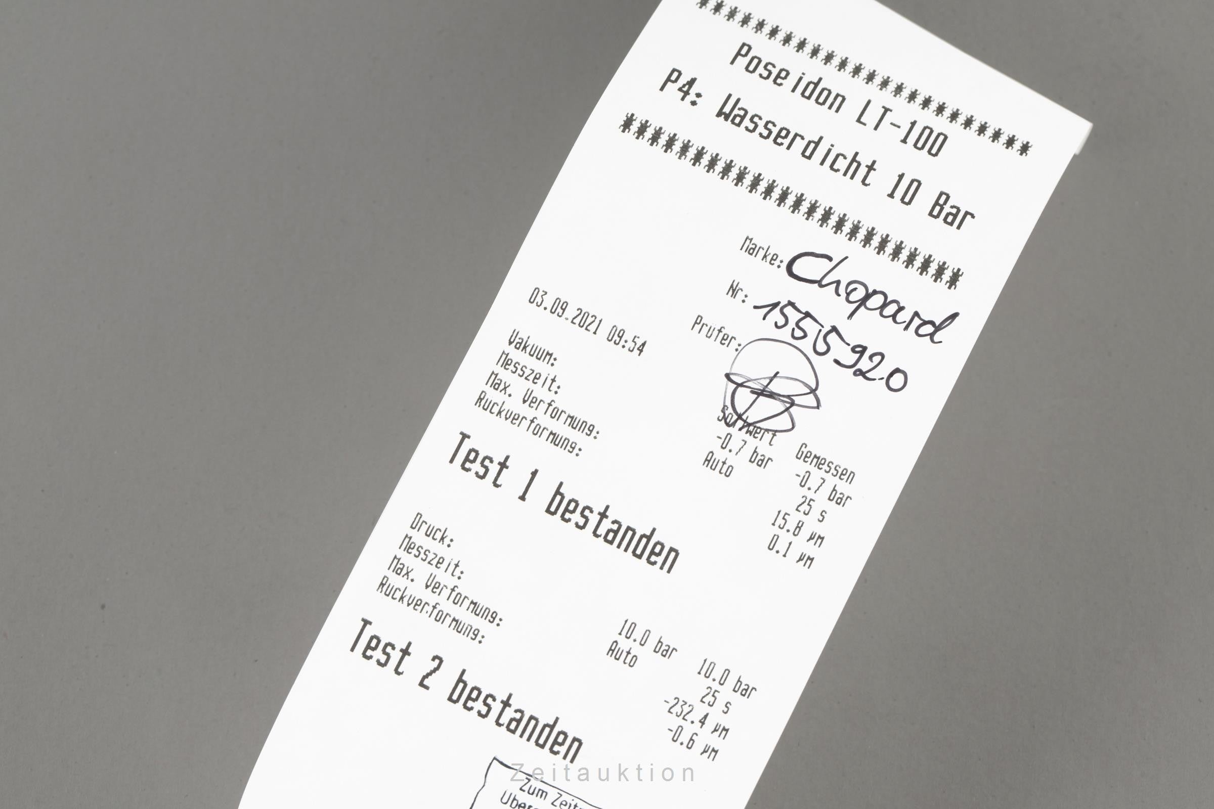 Chopard Classic Racing Superfast Chronograph 18K Gold Automatik Herrenuhr 1276 [2108034]