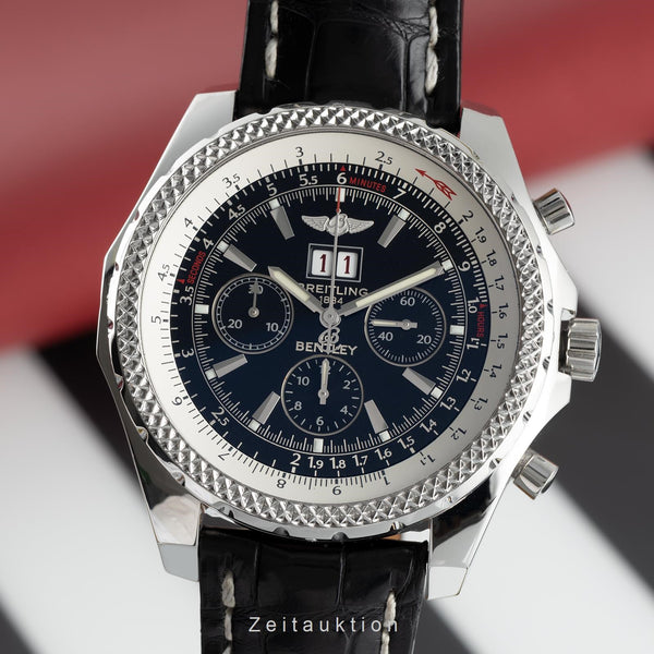 Breitling Bentley 6.75 Chronograph Automatik Edelstahl Herrenuhr Ref. A44362  [2108049]