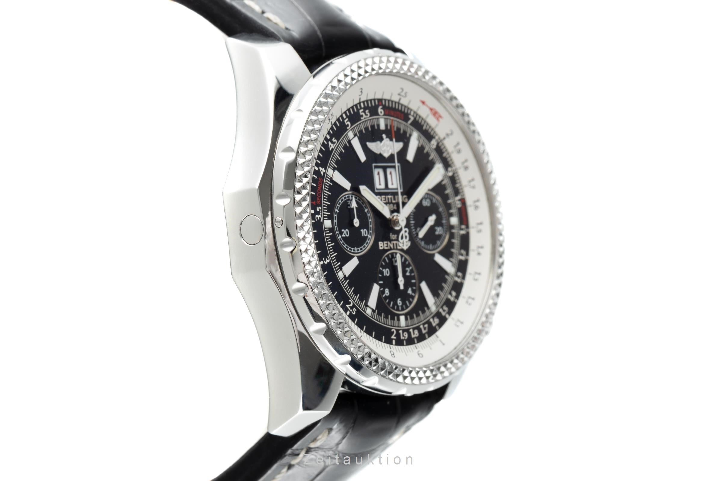 Breitling Bentley 6.75 Chronograph Automatik Edelstahl Herrenuhr Ref. A44362  [2108049]
