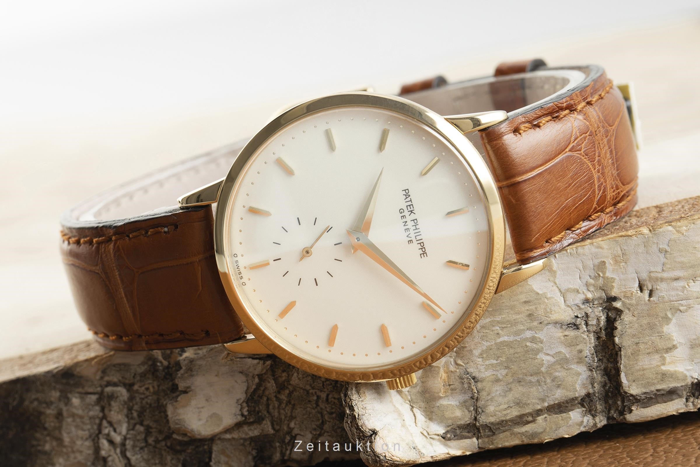 Patek Philippe Calatrava oro de 18 quilates cuerda manual reloj para caballeros 3893 LP: 18770EUR  [2108144]