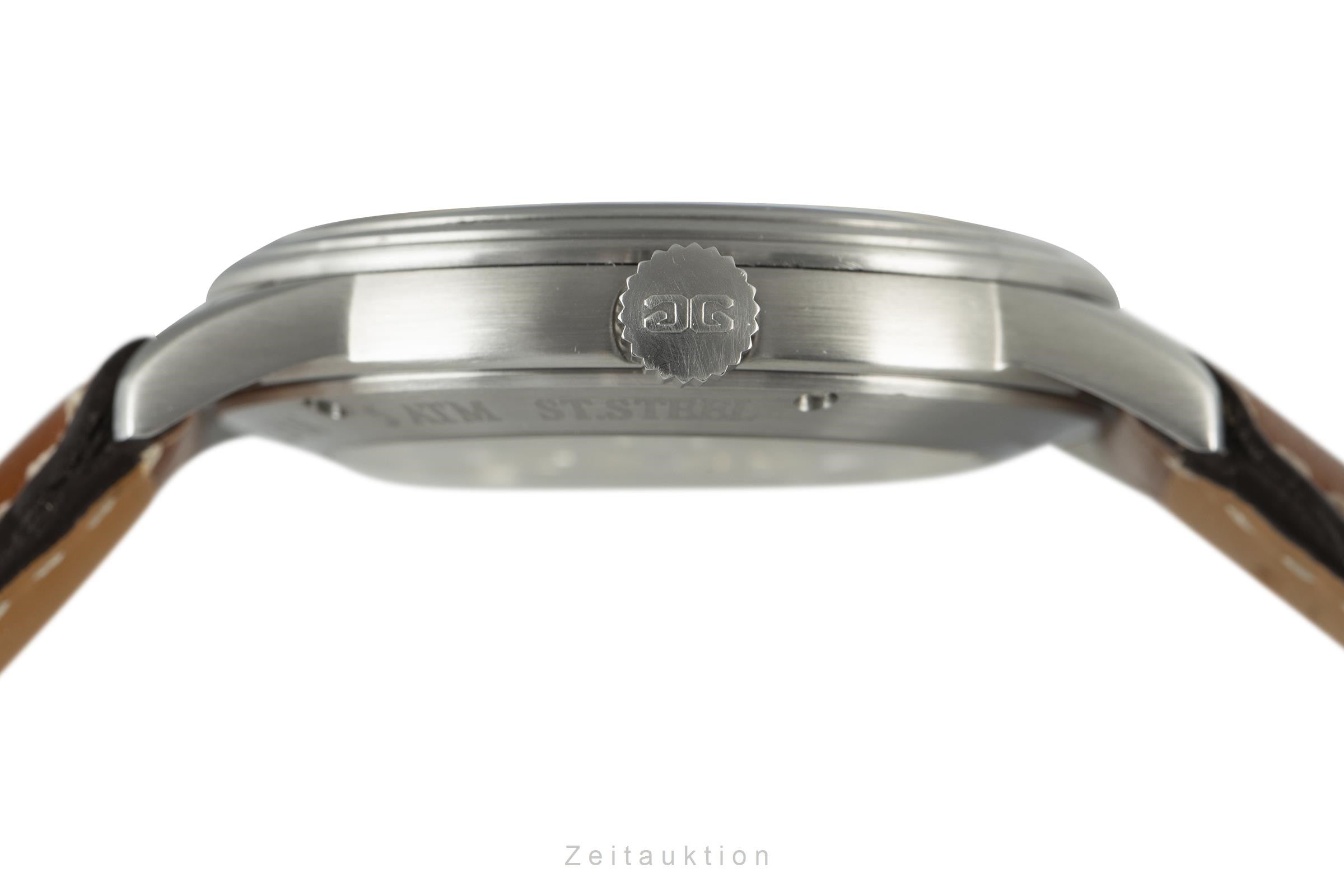 Glashütte Navigator acero automático reloj para caballeros 39-11-07-07-04   [2108176]