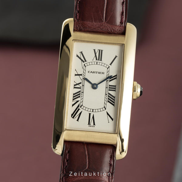 Cartier Tank Américaine or 18 ct quartz unisexe 1720 LP: 15400EUR  [2108204]