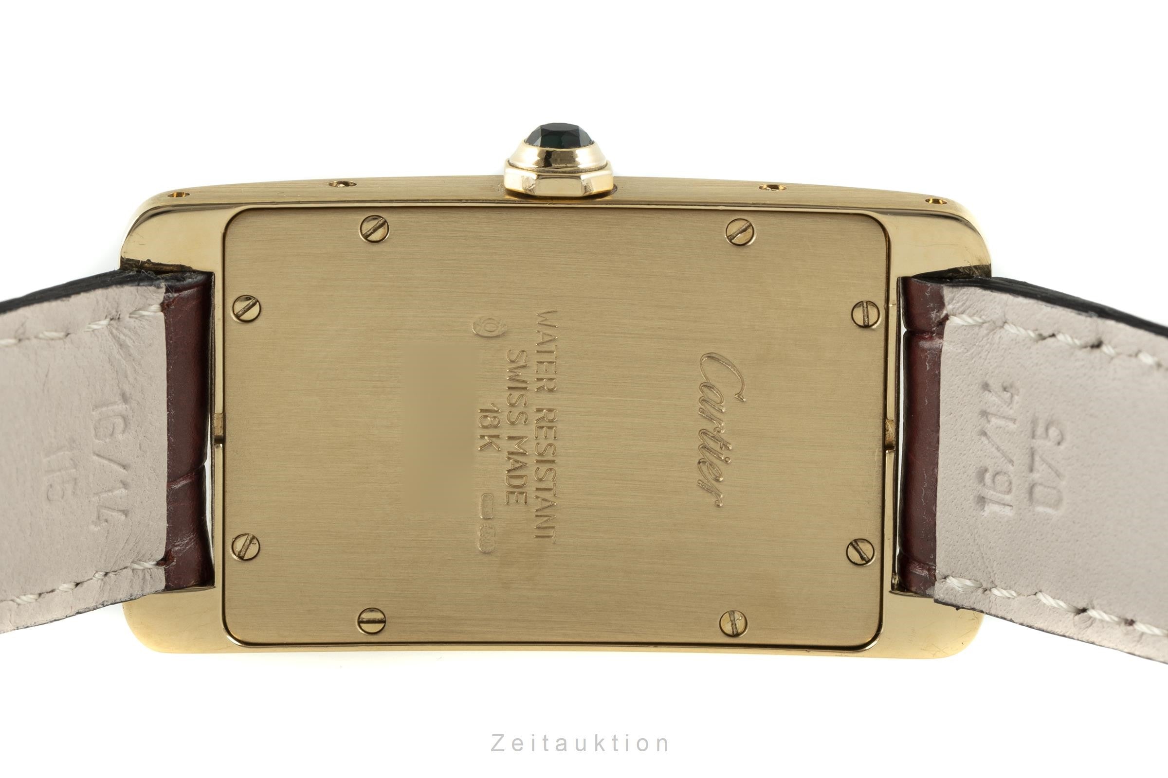 Cartier Tank Américaine or 18 ct quartz unisexe 1720 LP: 15400EUR  [2108204]