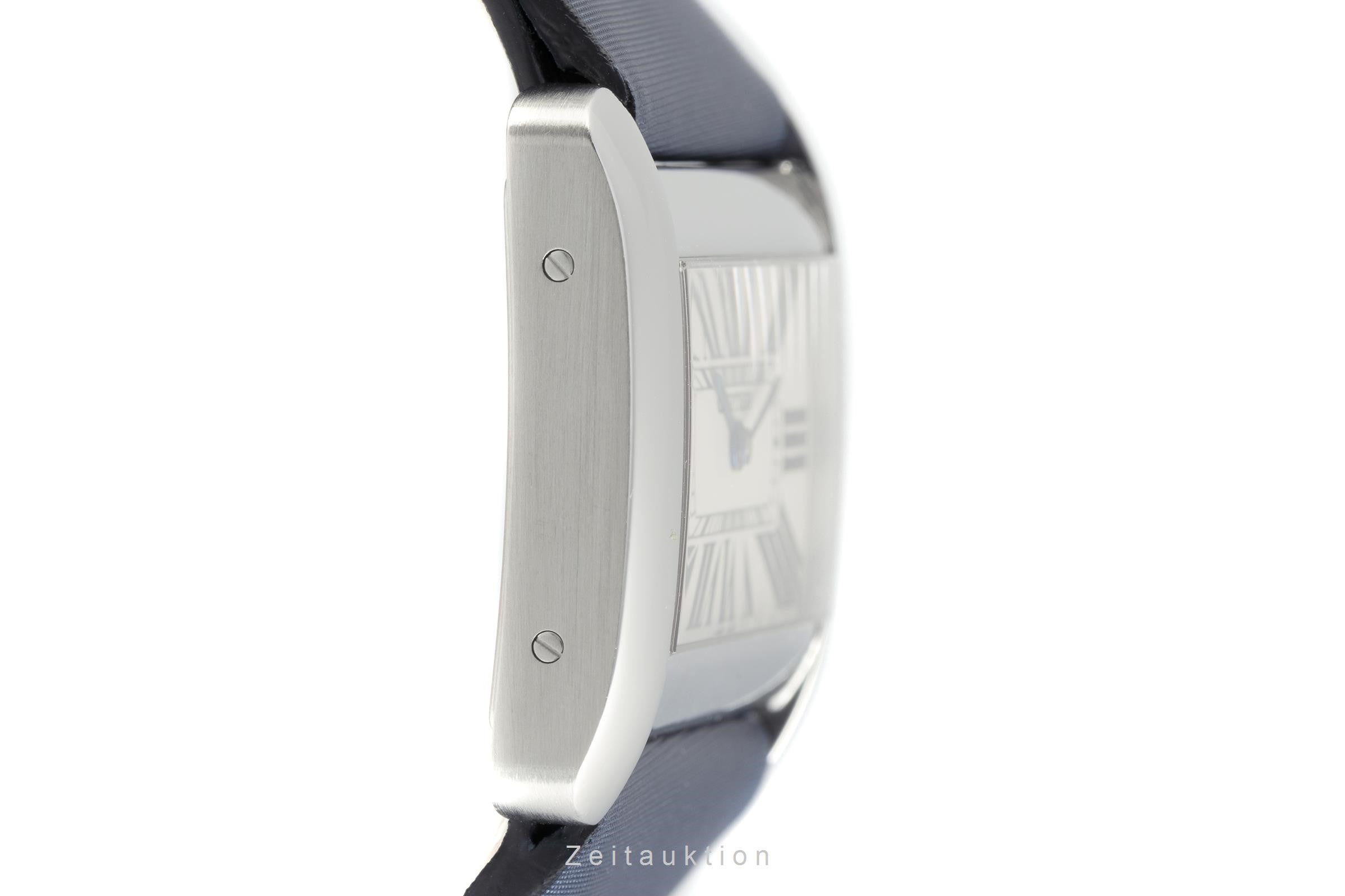 Cartier Tank Divan steel quartz women's watch 2600  [2108211]