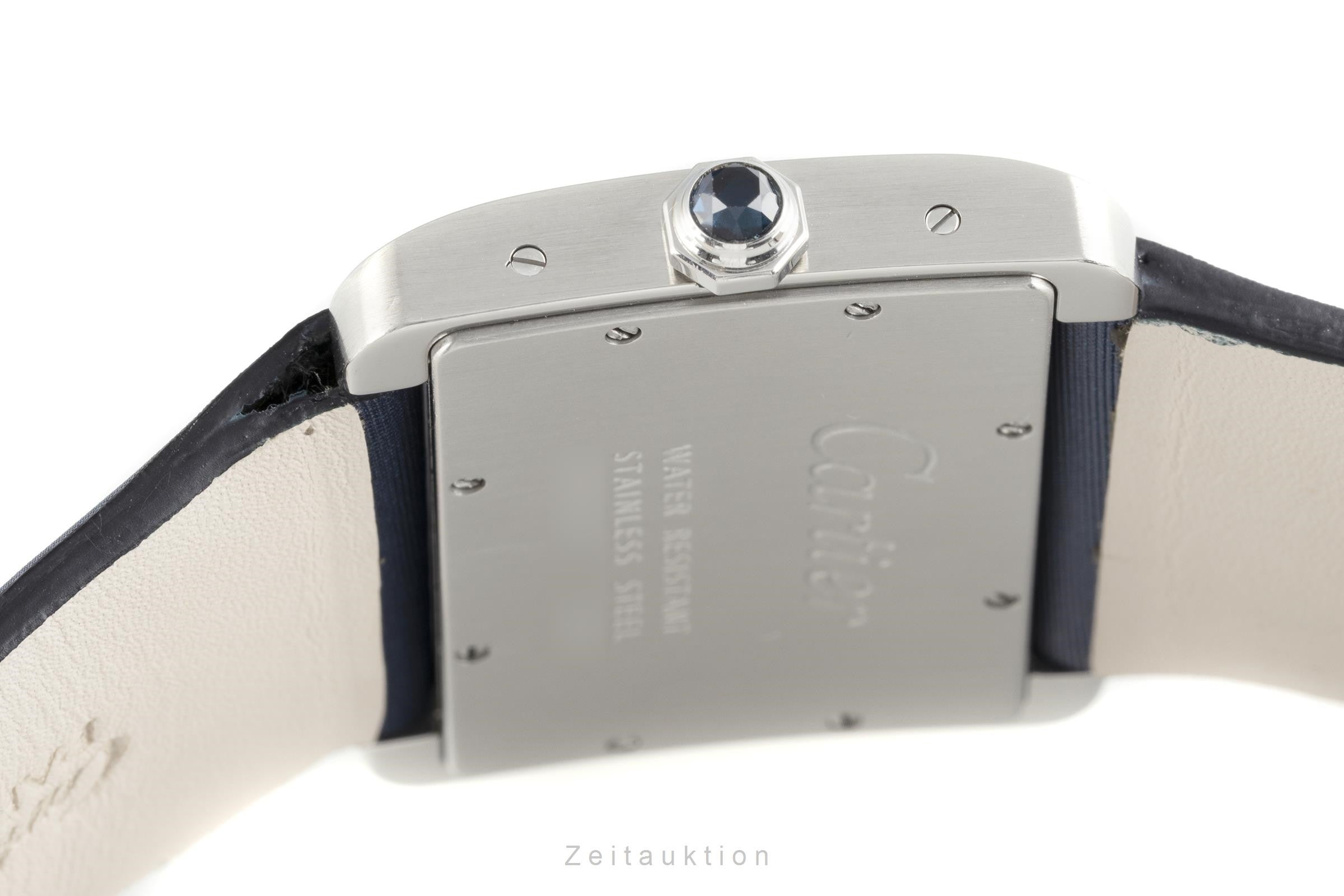 Cartier Tank Divan steel quartz women's watch 2600  [2108211]