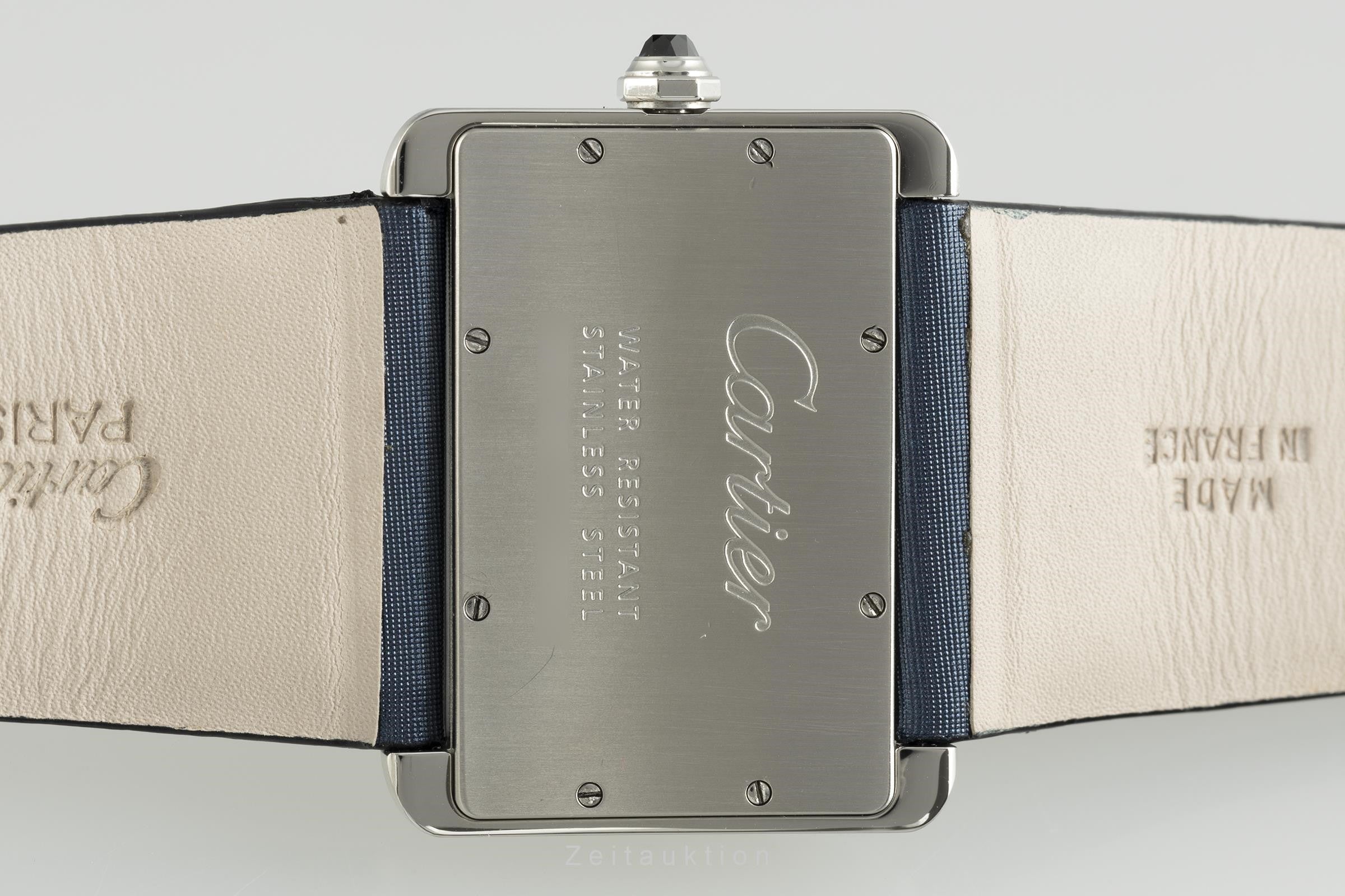 Cartier Tank Divan steel quartz women's watch 2600  [2108211]