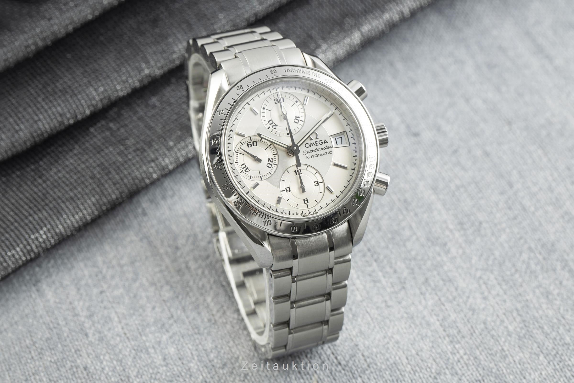 Omega Speedmaster chronograph steel automatic men's watch 175.0083  [2108221]