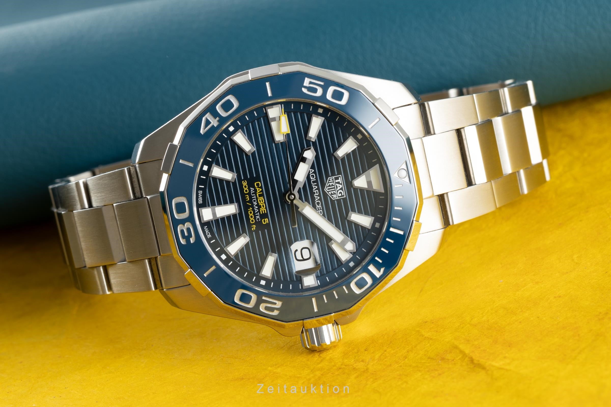 Tag Heuer Aquaracer steel automatic men's watch WAY201B.BA0927 LP: 2600EUR  [2108236]