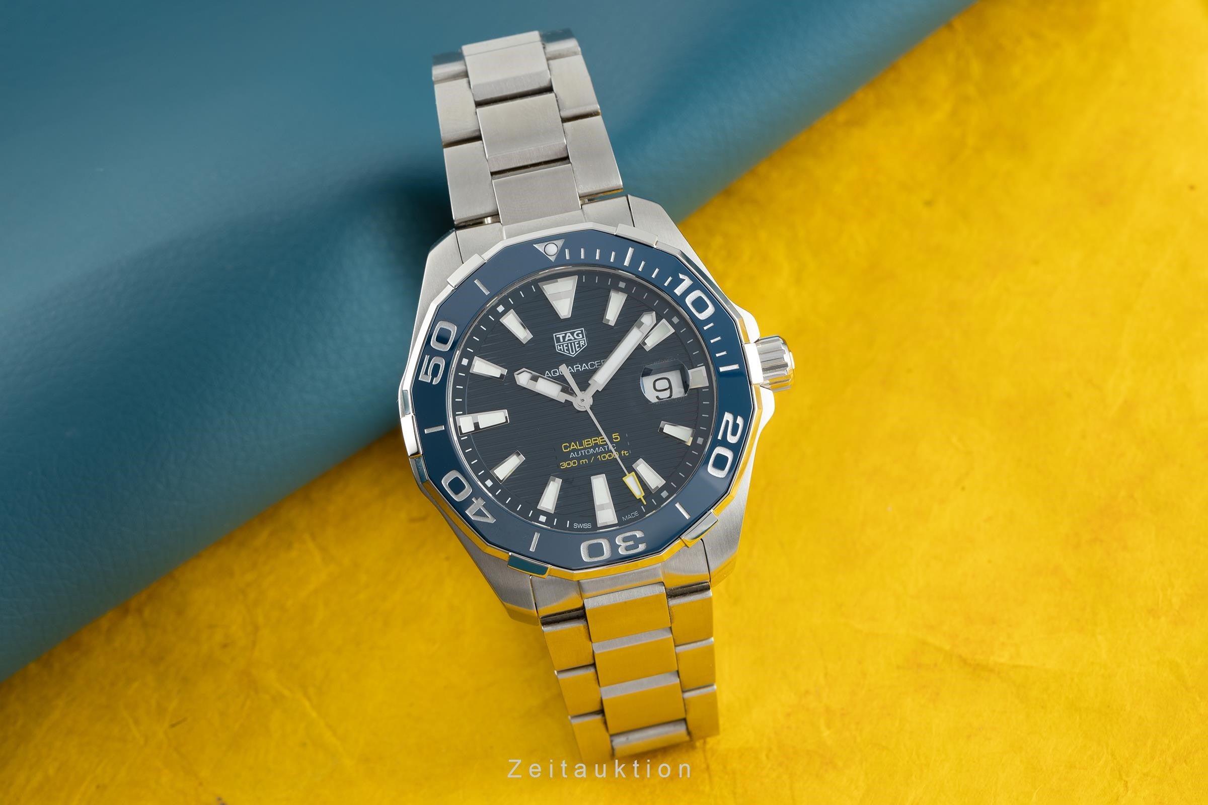 Tag Heuer Aquaracer steel automatic men's watch WAY201B.BA0927 LP: 2600EUR  [2108236]