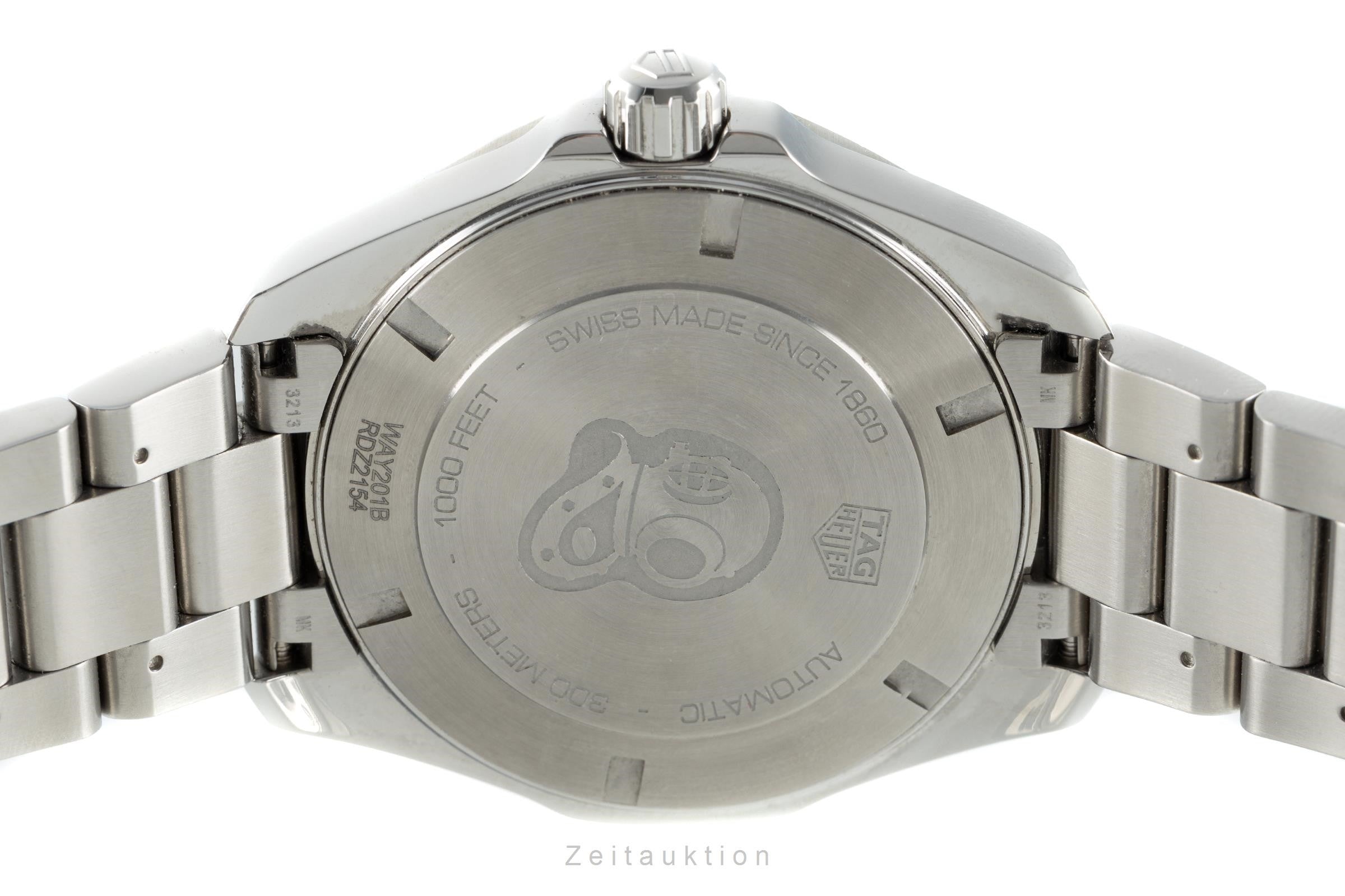 Tag Heuer Aquaracer steel automatic men's watch WAY201B.BA0927 LP: 2600EUR  [2108236]