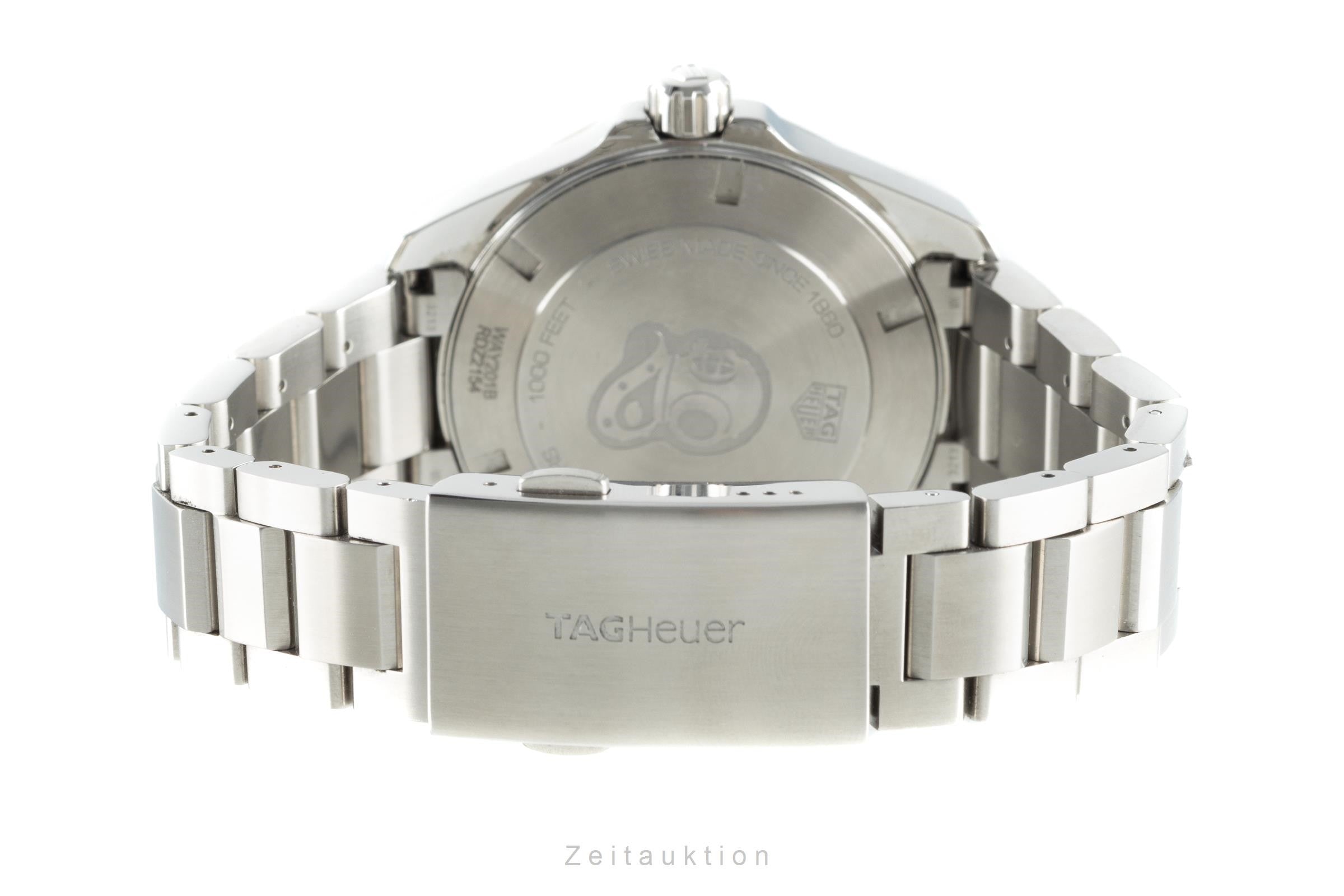 Tag Heuer Aquaracer steel automatic men's watch WAY201B.BA0927 LP: 2600EUR  [2108236]