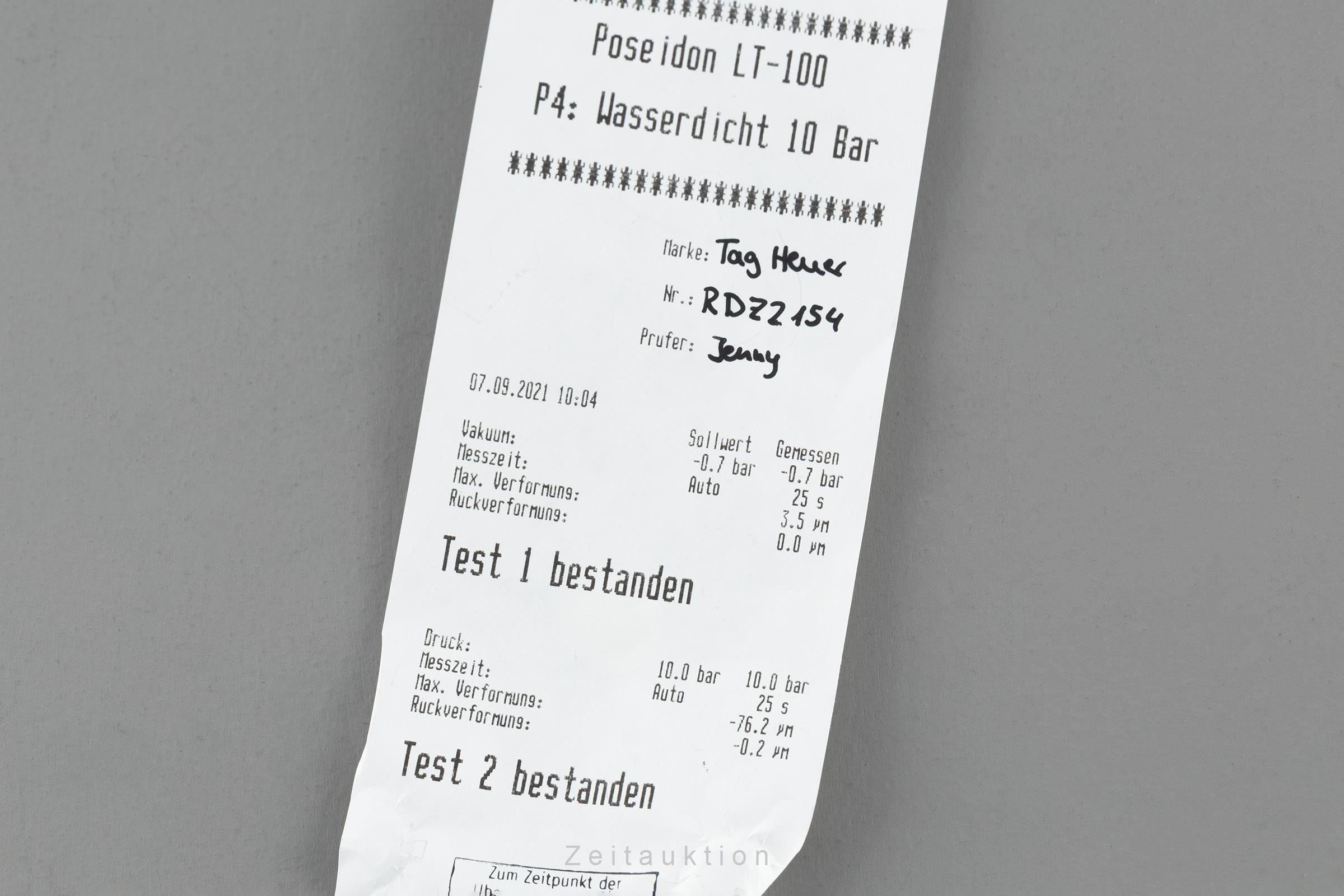 Tag Heuer Aquaracer steel automatic men's watch WAY201B.BA0927 LP: 2600EUR  [2108236]