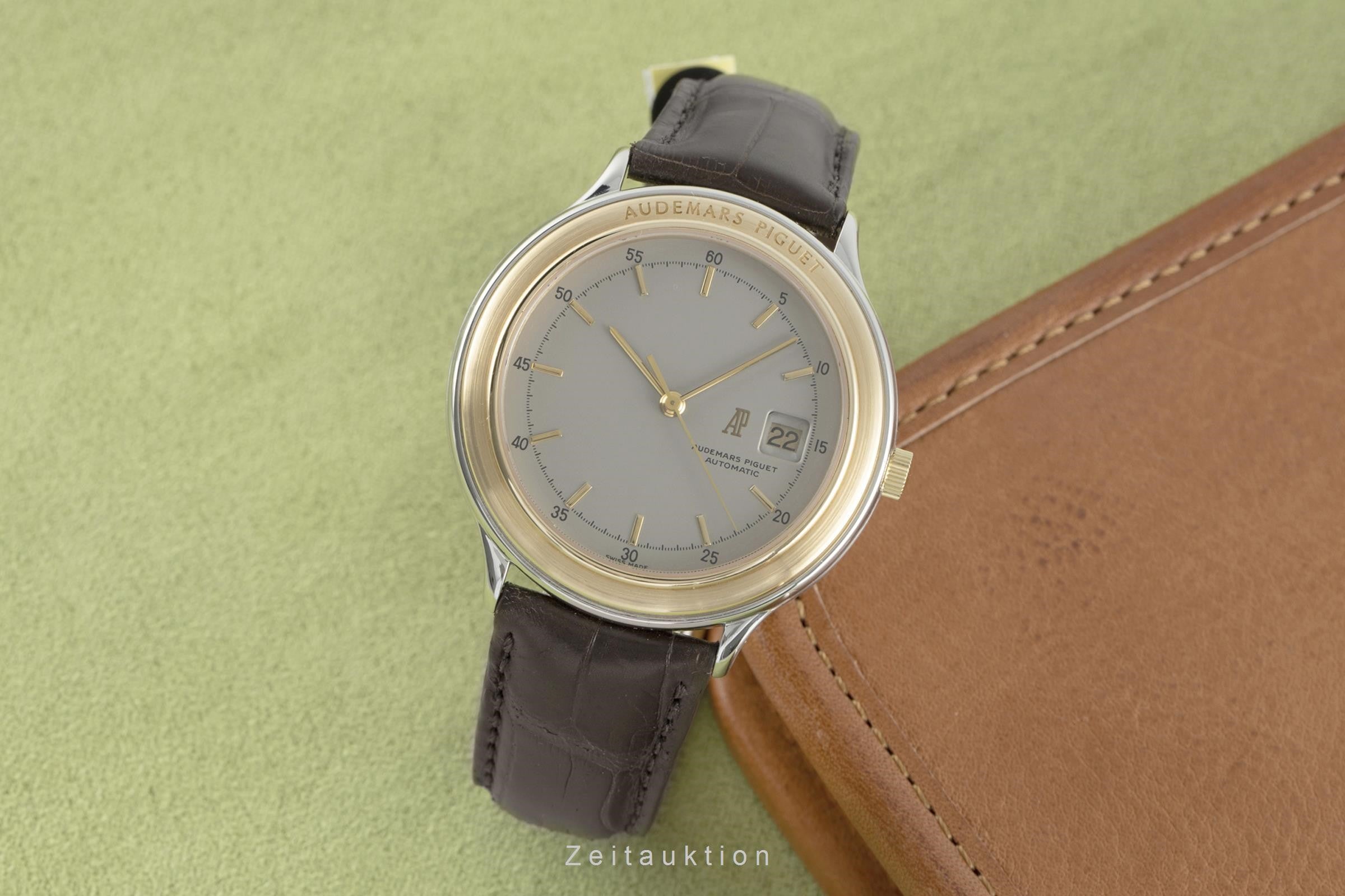 Audemars Piguet Huitieme acier / or  automatique montre pour hommes SA 14593/002  [2108282]